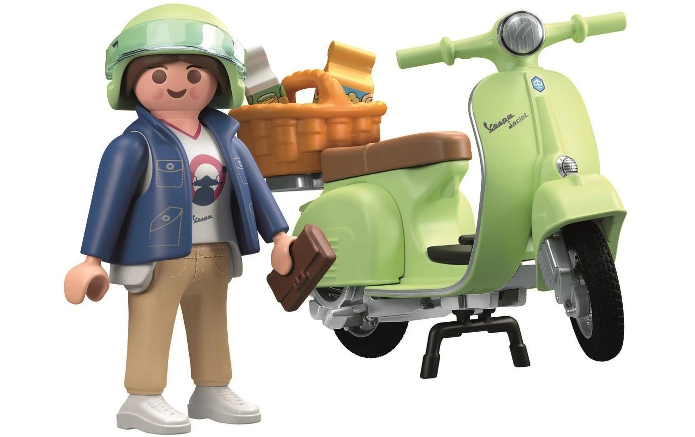 Playmobil® Spielbausteine »1969 Vespa 150 Sprint Veloce, 71621«, (20 St.)
