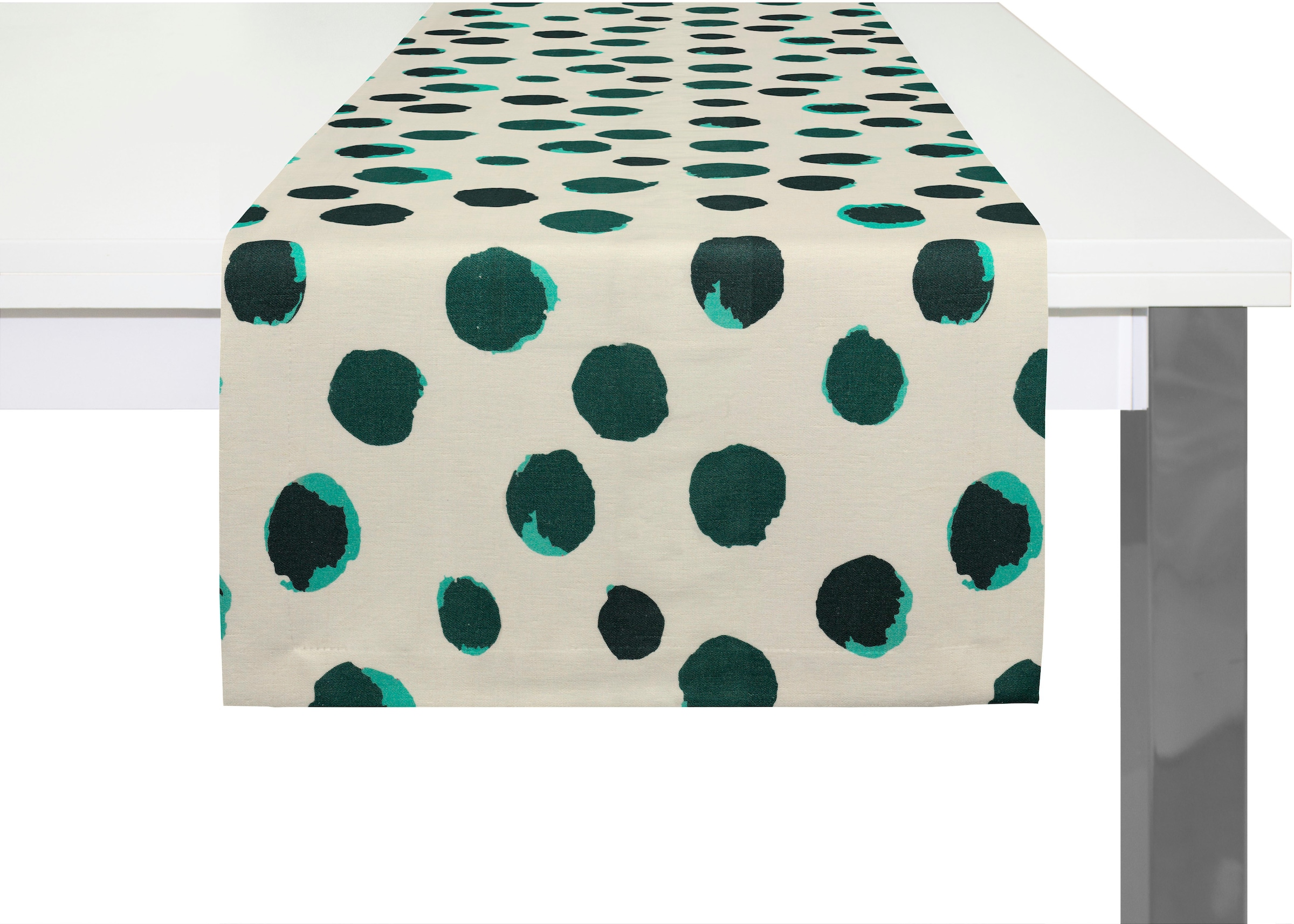im ❤ Bio-Baumwolle,Made Tischläufer Adam Germany kaufen nachhaltig aus in Jelmoli-Online »Dots«, Shop