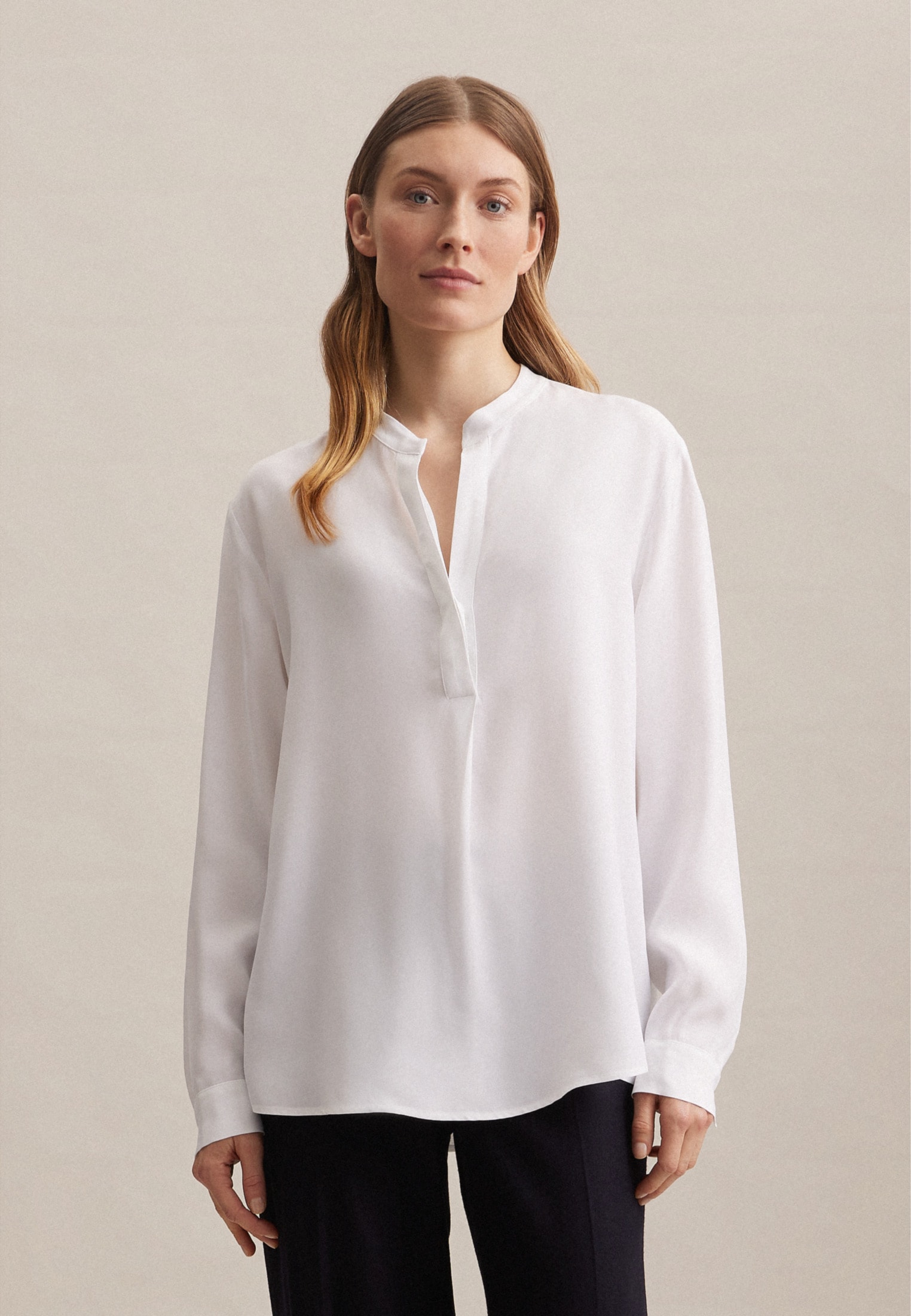 ❤ seidensticker Klassische Bluse kaufen im Tunika Uni Shop Rose«, Jelmoli-Online »Schwarze