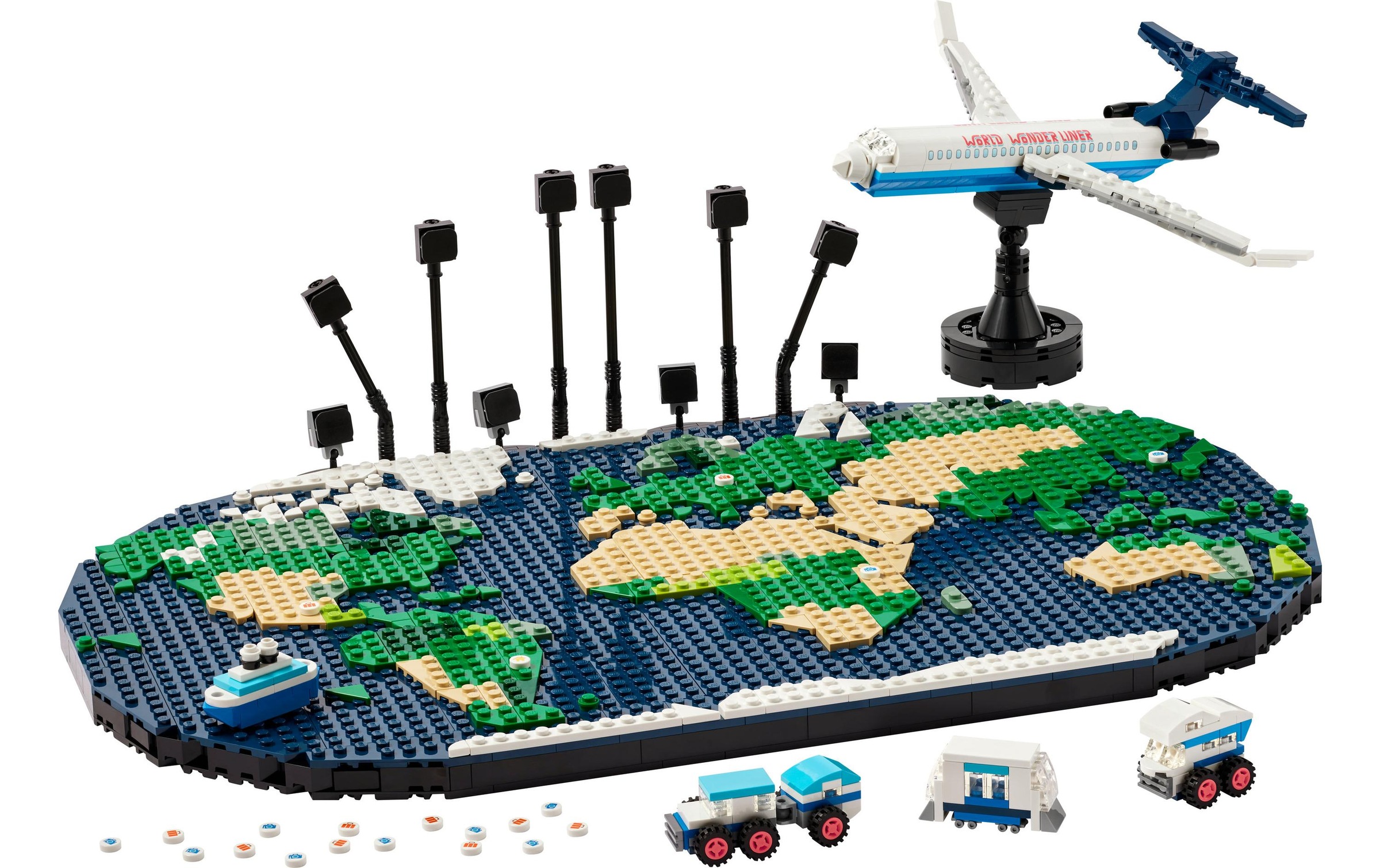 LEGO® Spielbausteine »Set Reiseerinnerungen 41838«, (1231 St.)