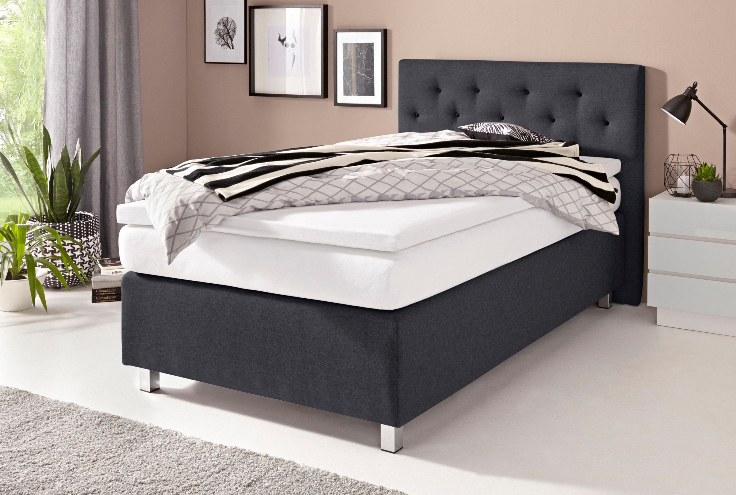 Westfalia Schlafkomfort Boxspringbett, in diversen Ausführungen