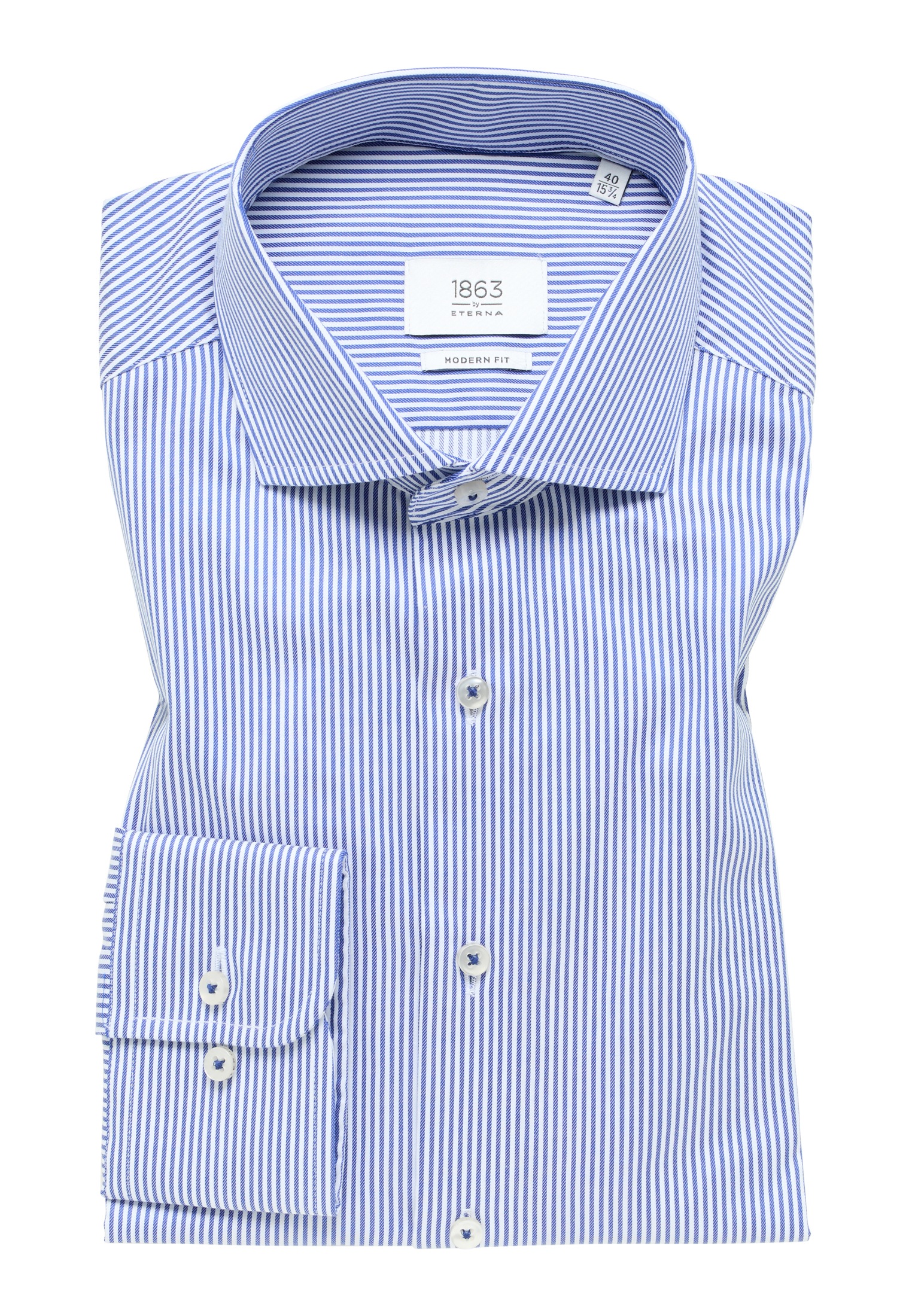 Eterna Langarmhemd »MODERN FIT«, NON IRON (bügelfrei)