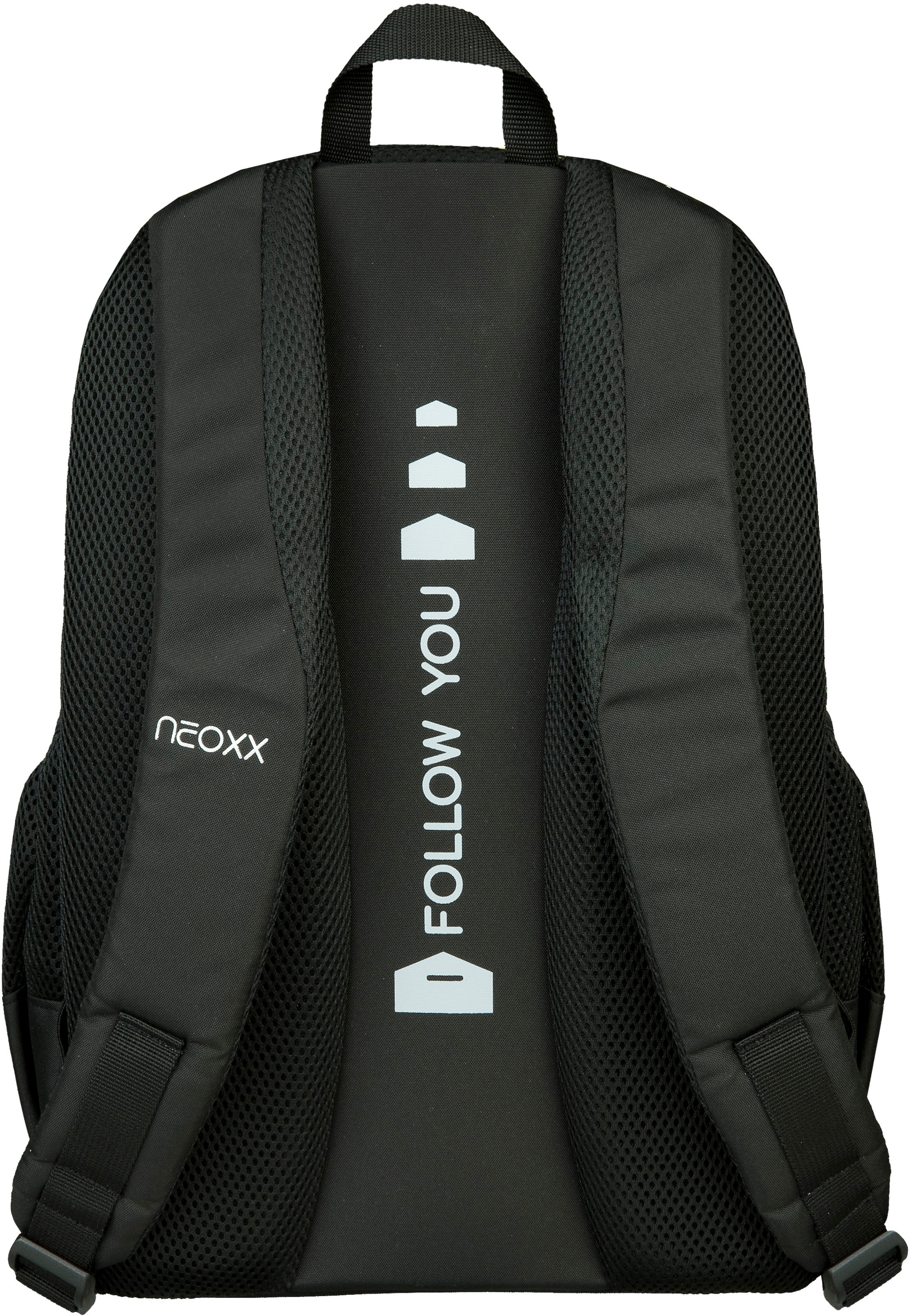 neoxx Schulrucksack »Fly, Wool the World«, aus recycelten PET-Flaschen