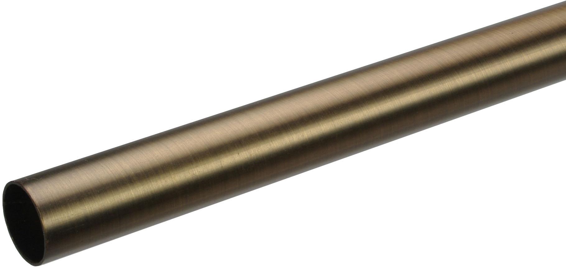 Liedeco Gardinenstange »CELQUADE02SG2L«, 2 läufig-läufig, Fixmass, 2-läufig im Fixmass Ø 25/20 mm