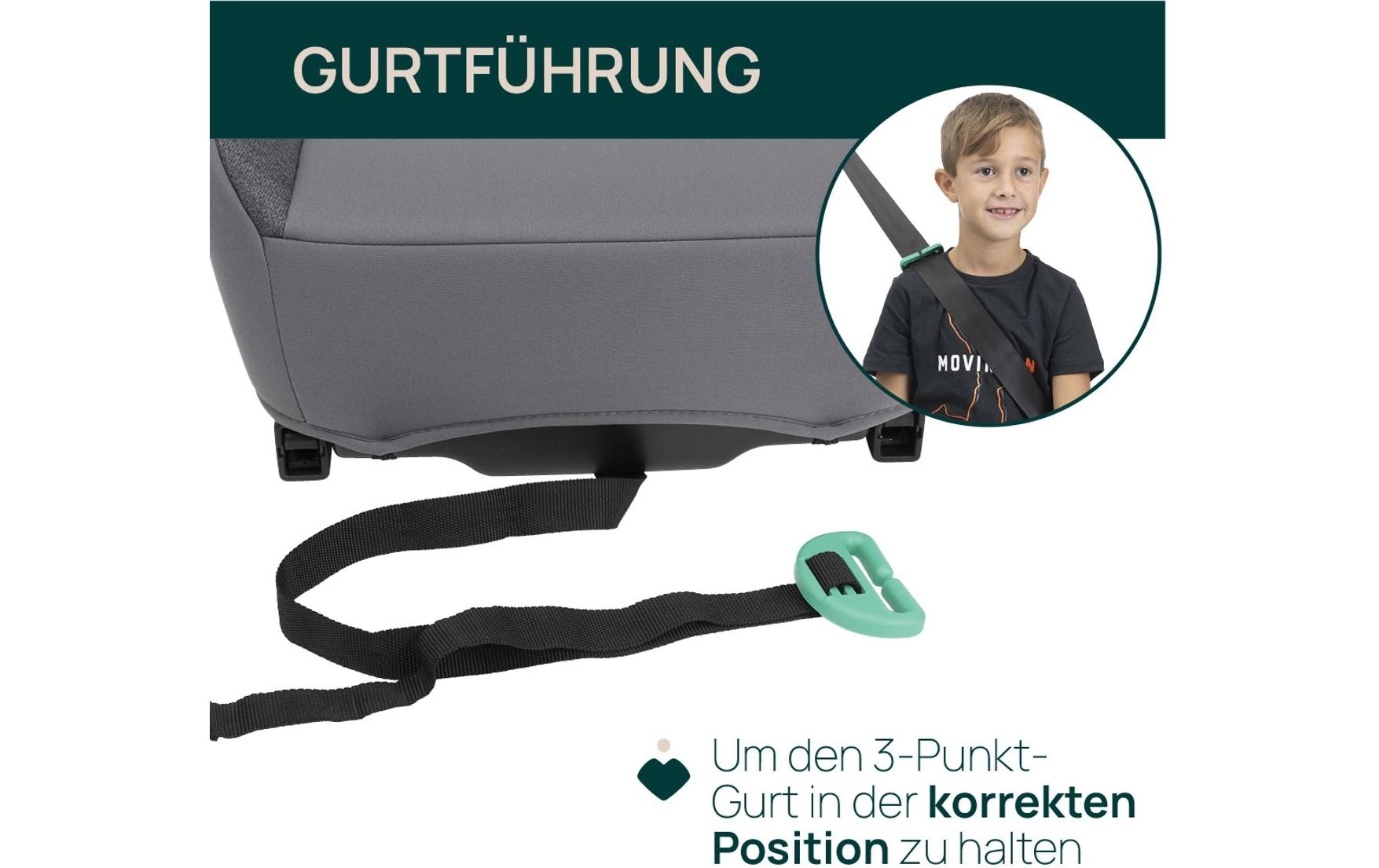Chicco Kindersitzerhöhung »Quasar Fix i-Size Stone«