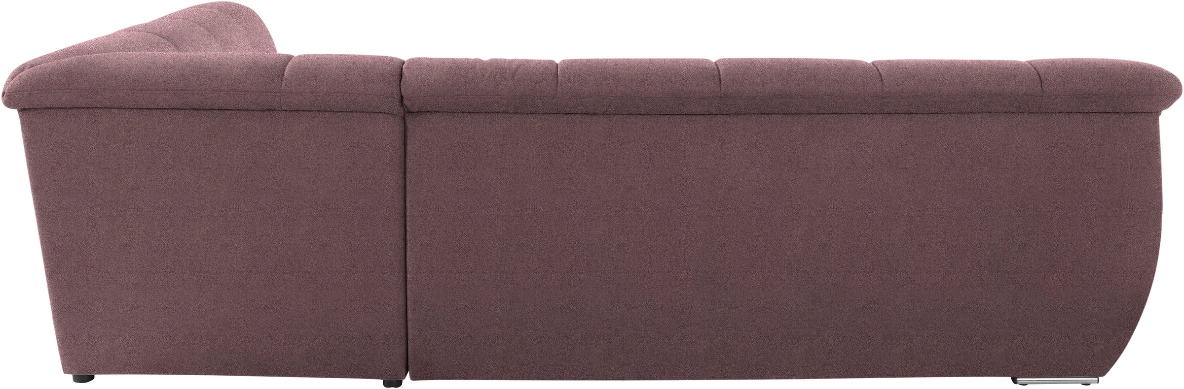DOMO collection Ecksofa »Lagoa L-Form«, wahlweise mit Bettfunktion, frei im Raum stellbar, grosse Farbvielfalt