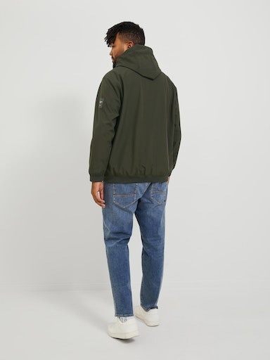 Jack & Jones PlusSize Softshelljacke »JJEBASIC SOFTSHELL HOOD NOOS PLS«, mit Kapuze