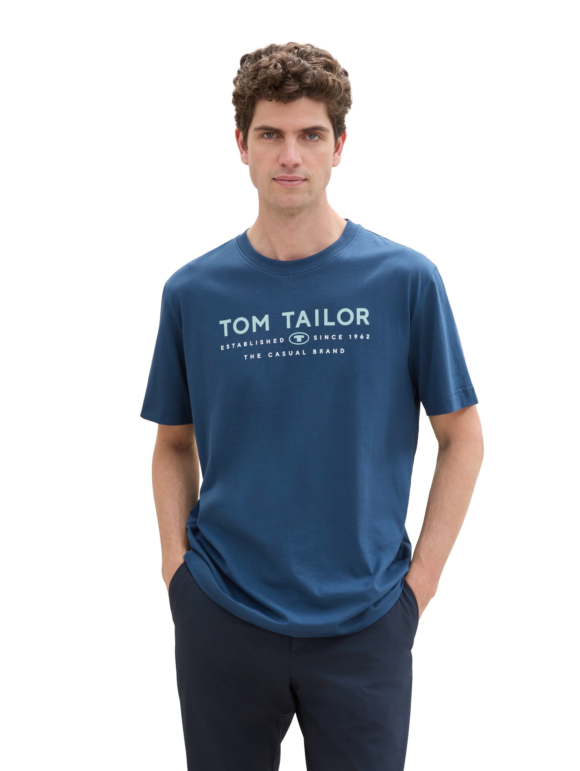 TOM TAILOR Print-Shirt, mit Logo Print