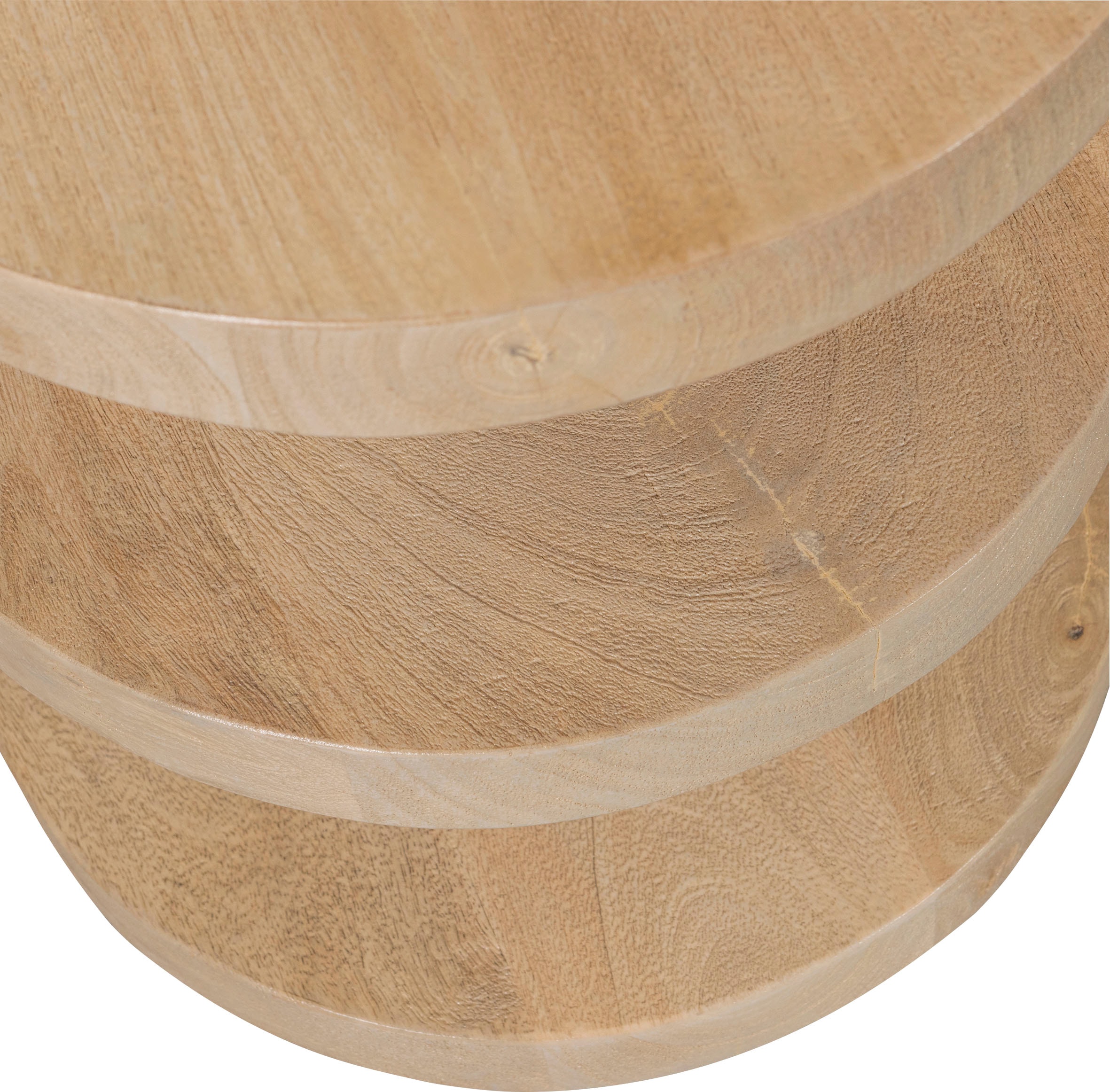 WOOOD Beistelltisch »Milan«, aus Mangoholz, H 42 cm x B 36 cm