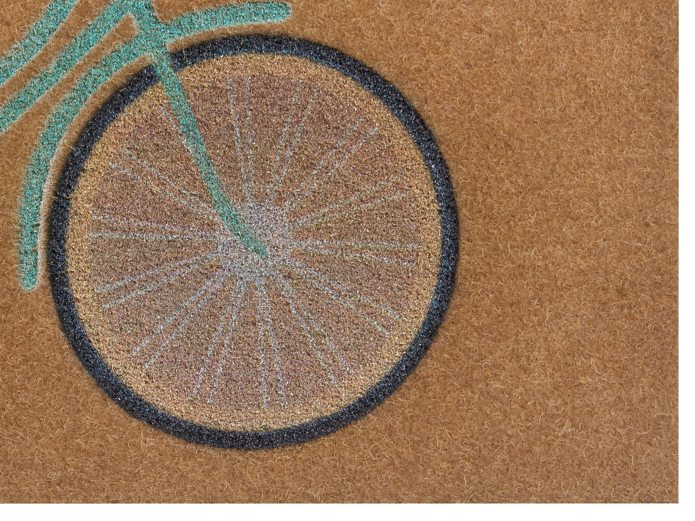 robust, »Kokos Fahrrad«, Flur, rutschfest Kokos-Look, affaire | Home mit Türvorleger, rechteckig, Eingang, shoppen Jelmoli-Versand Motiv, Fussmatte online