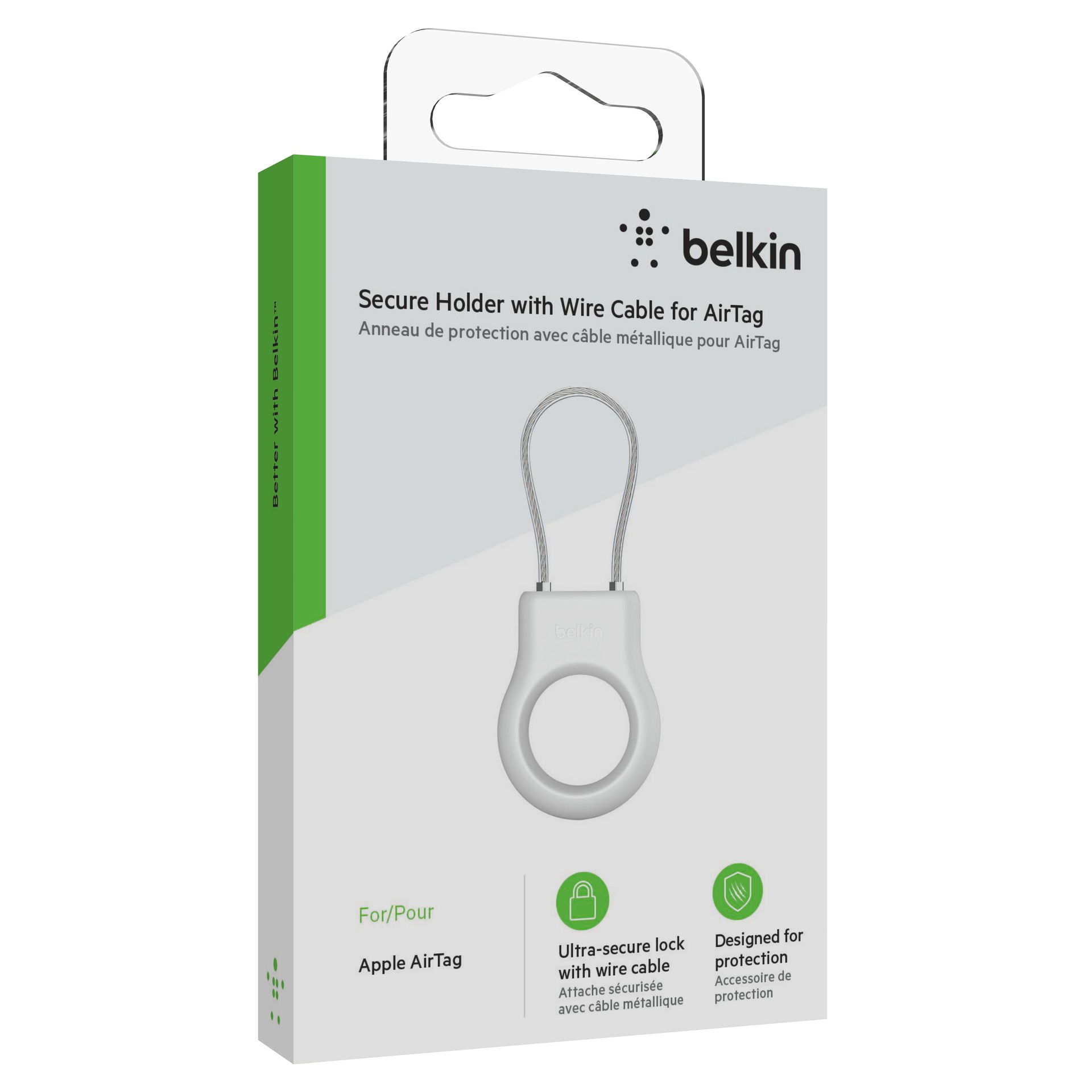 Belkin Schlüsselanhänger »Secure Holder mit Drahtschlaufe«, (1 tlg.)