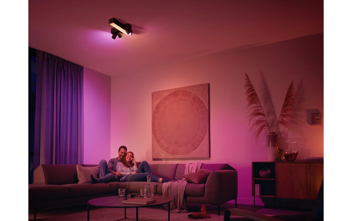 Philips Hue LED Deckenleuchte »Centris Cross 3er-Spot«, Leuchtmittel GU10 | LED wechselbar