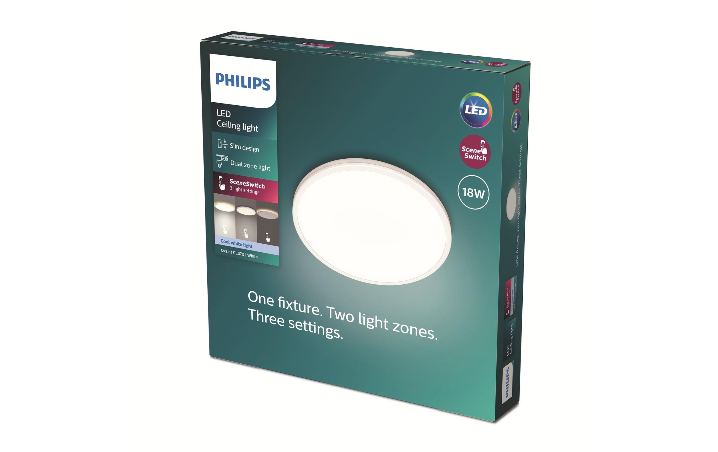 Philips Deckenleuchte »Philips Deckenleuchte CL570«, 1 flammig