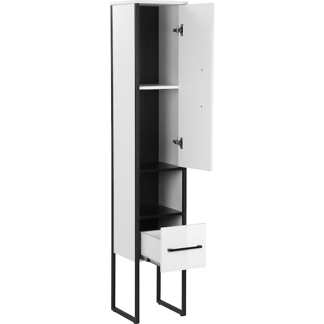 ✵ welltime Seitenschrank »Paris«, premium Badmöbel, Breite 31,5 cm  Hochschrank Loft Design online kaufen | Jelmoli-Versand