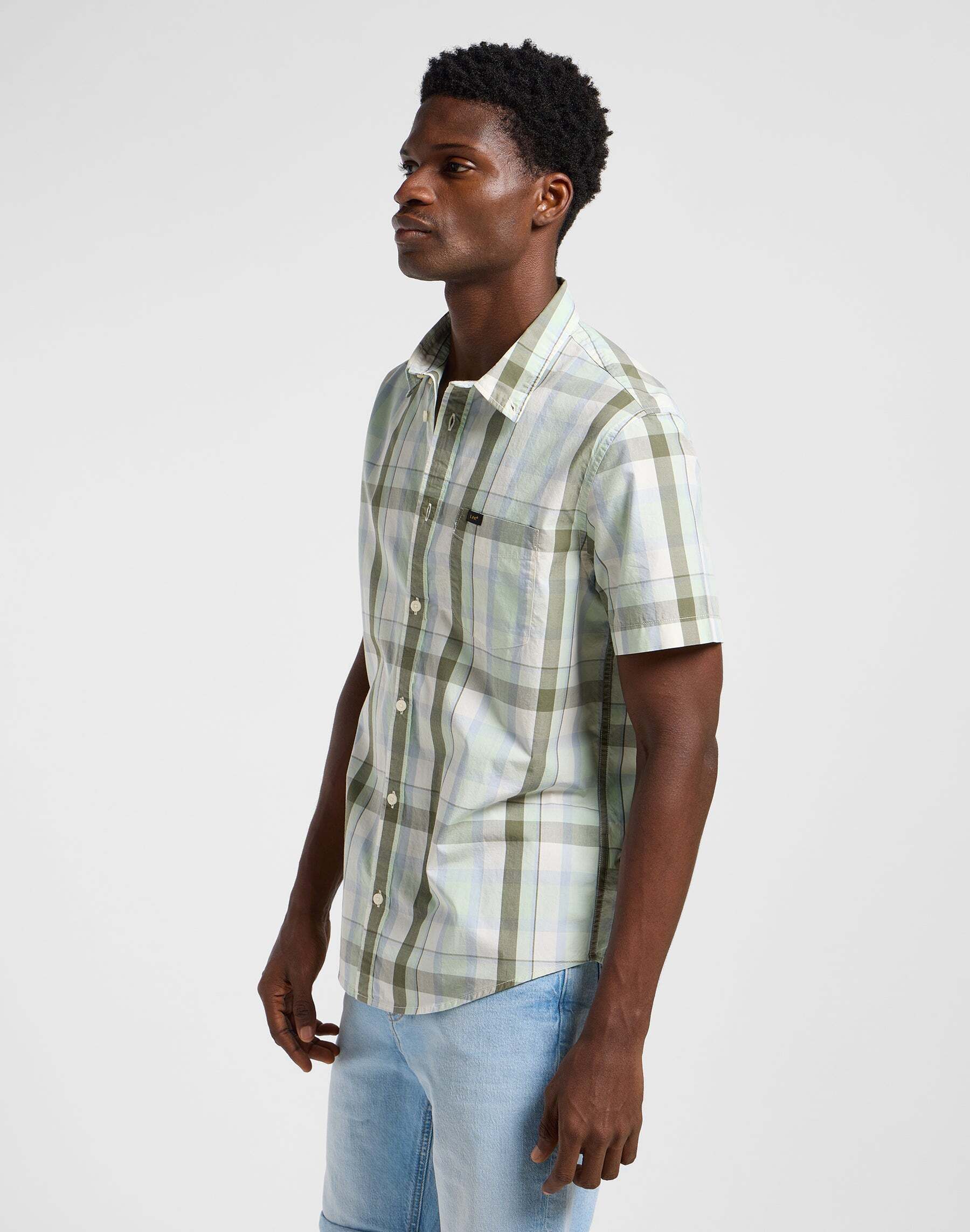 Lee® Kurzarmhemd »LEE Kurzarmhemd Lee Button Down Ss«