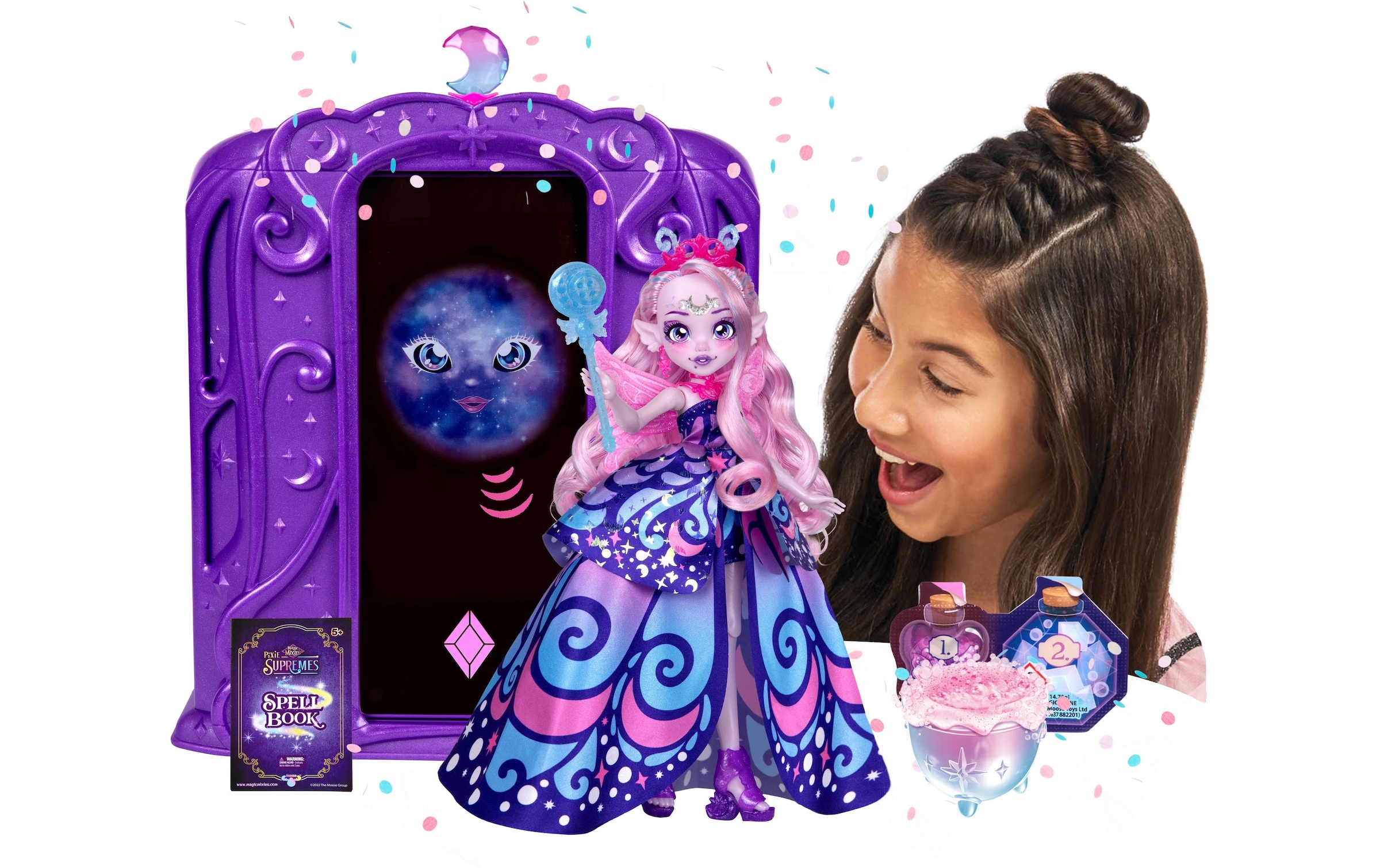 Moose Anziehpuppe »Mixies Pixie Supremes Fashion Doll Luna«