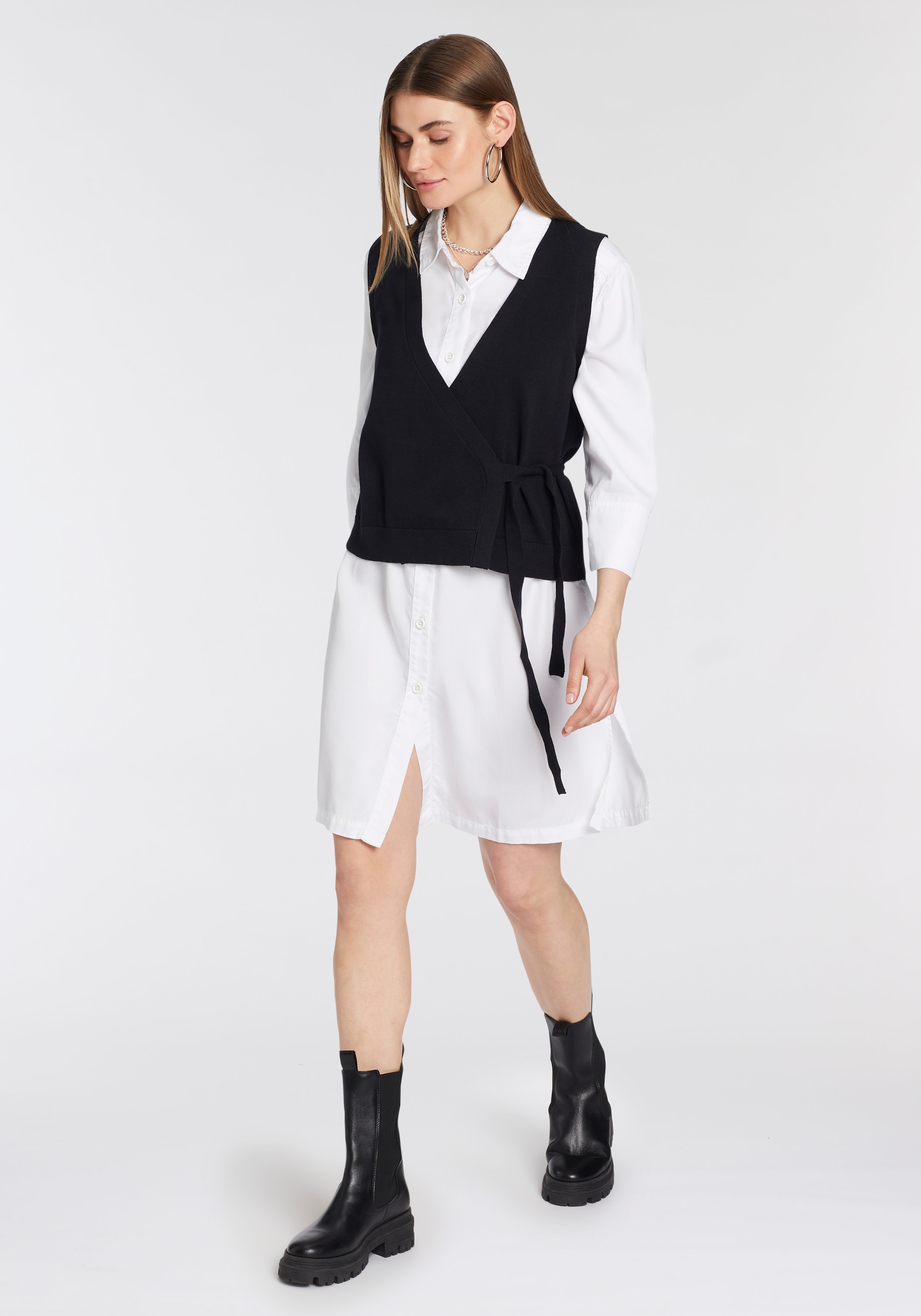 GOODproduct Wickelstrickjacke »GOTS zertifiziert-CIRCULAR COLLECTION«, CIRCULAR COLLECTION