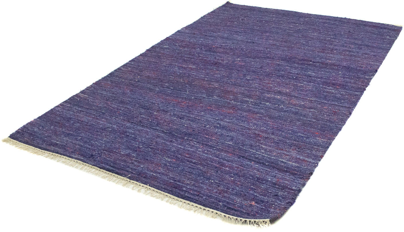| rechteckig, »Einfarbig Wollteppich Kurzflor x 200 cm«, online shoppen Jelmoli-Versand 300 Viola morgenland