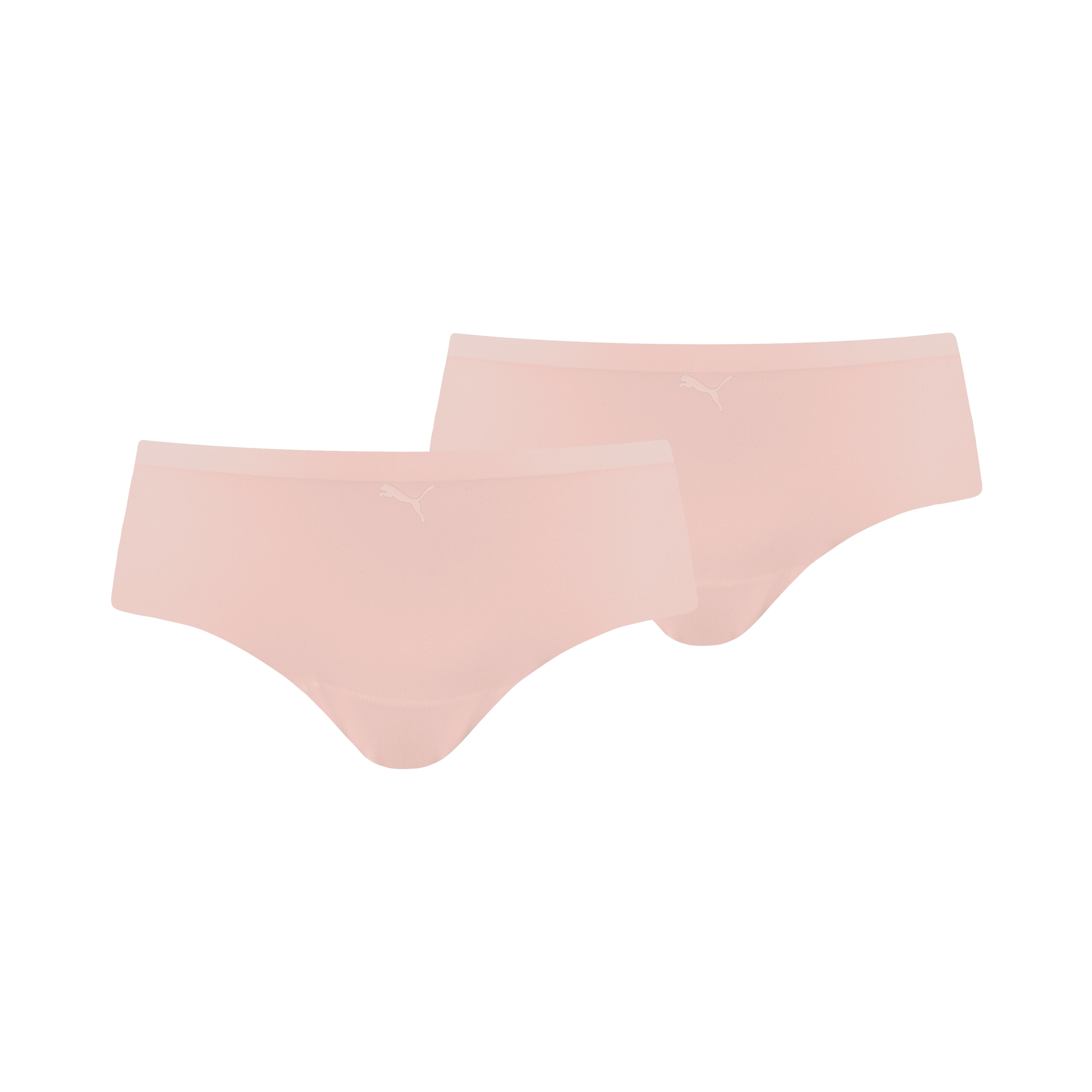 PUMA Hipster »PUMA WOMEN SEAMLESS HIPSTER« 2er Pack, nahtlose Ränder, mittlere Bundhöhe, unsichtbarer Look