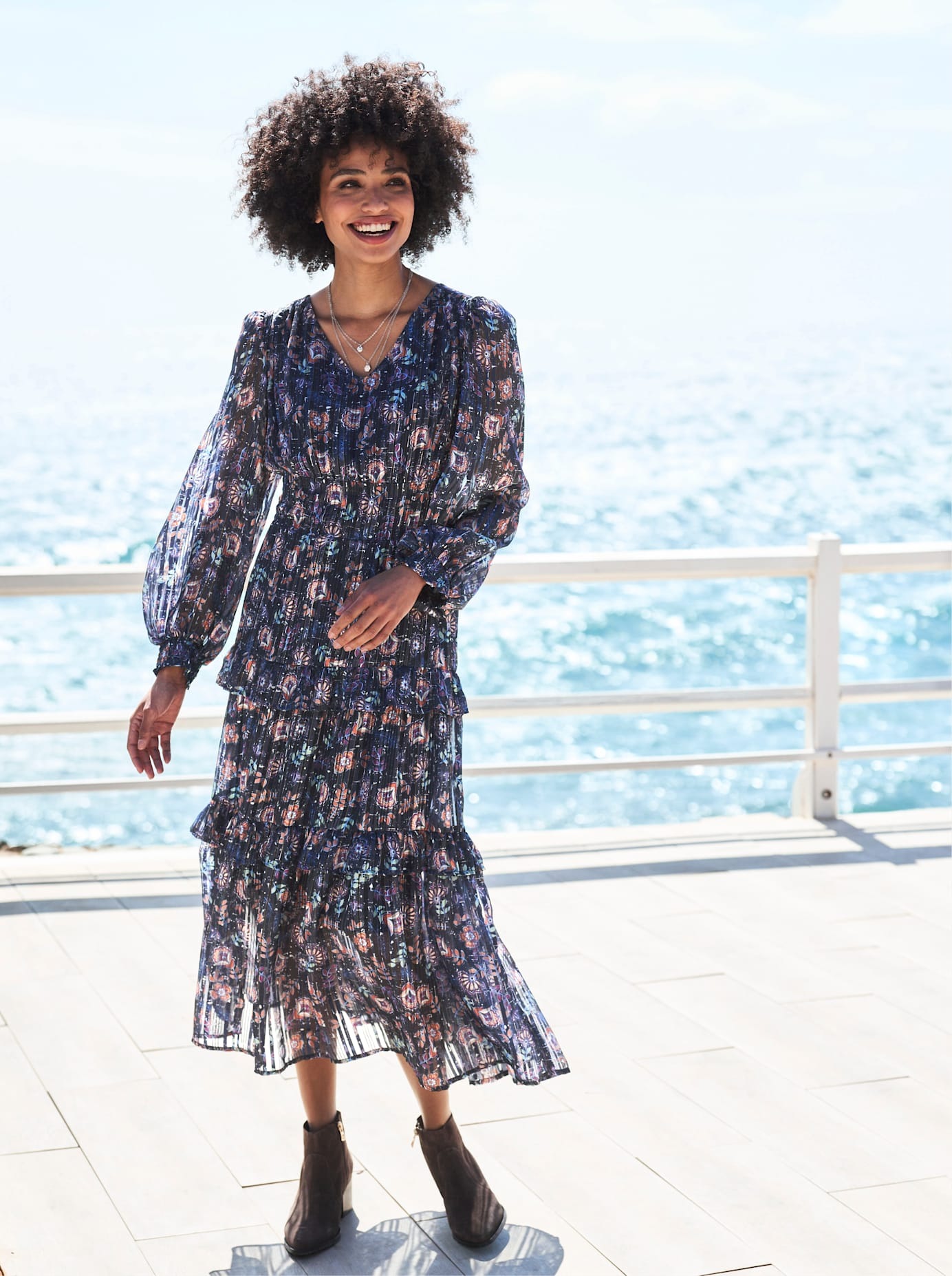 heine Druckkleid »Druck-Kleid«