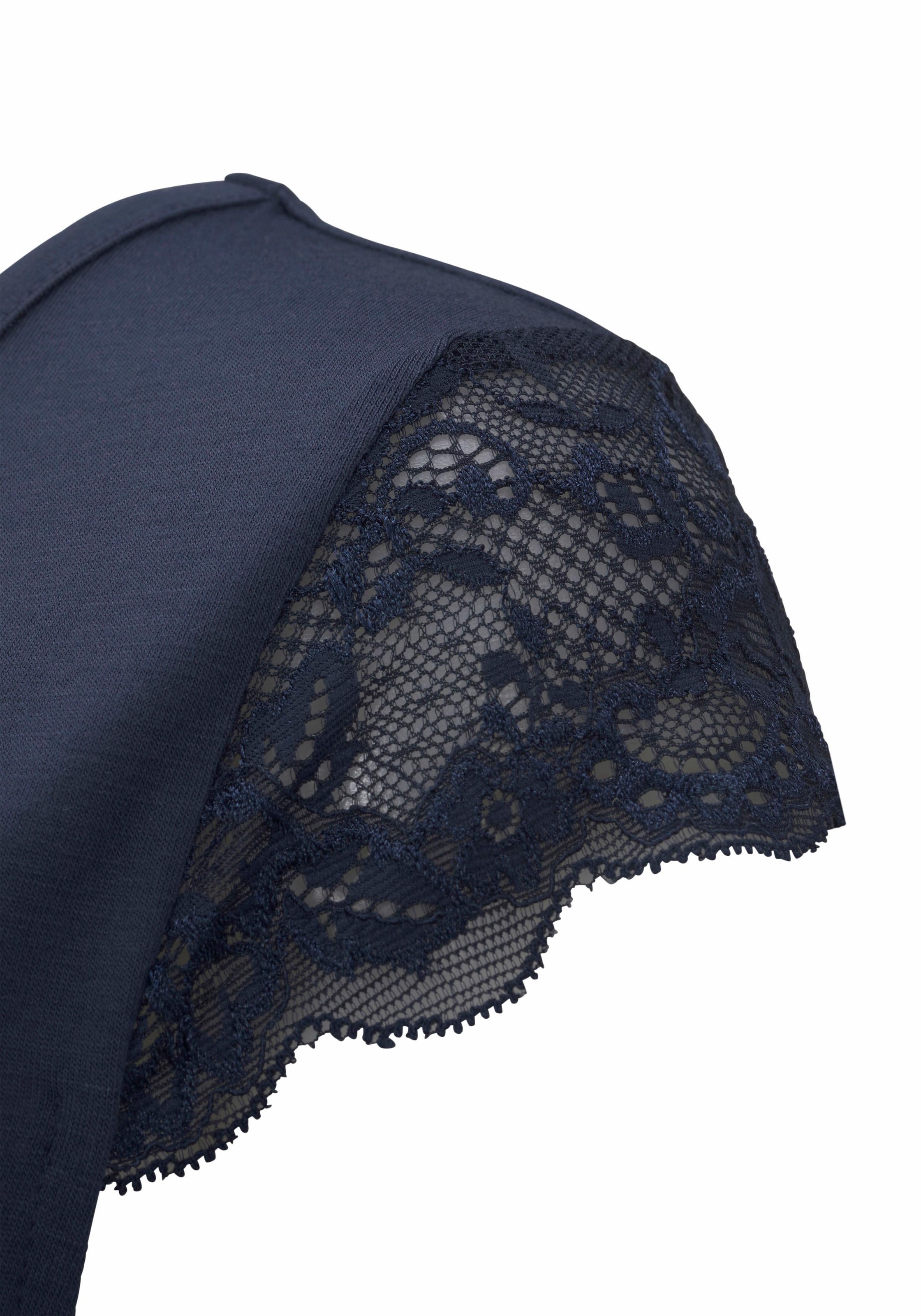 LASCANA Nachthemd, mit Spitzenärmeln online shoppen bei Jelmoli-Versand  Schweiz