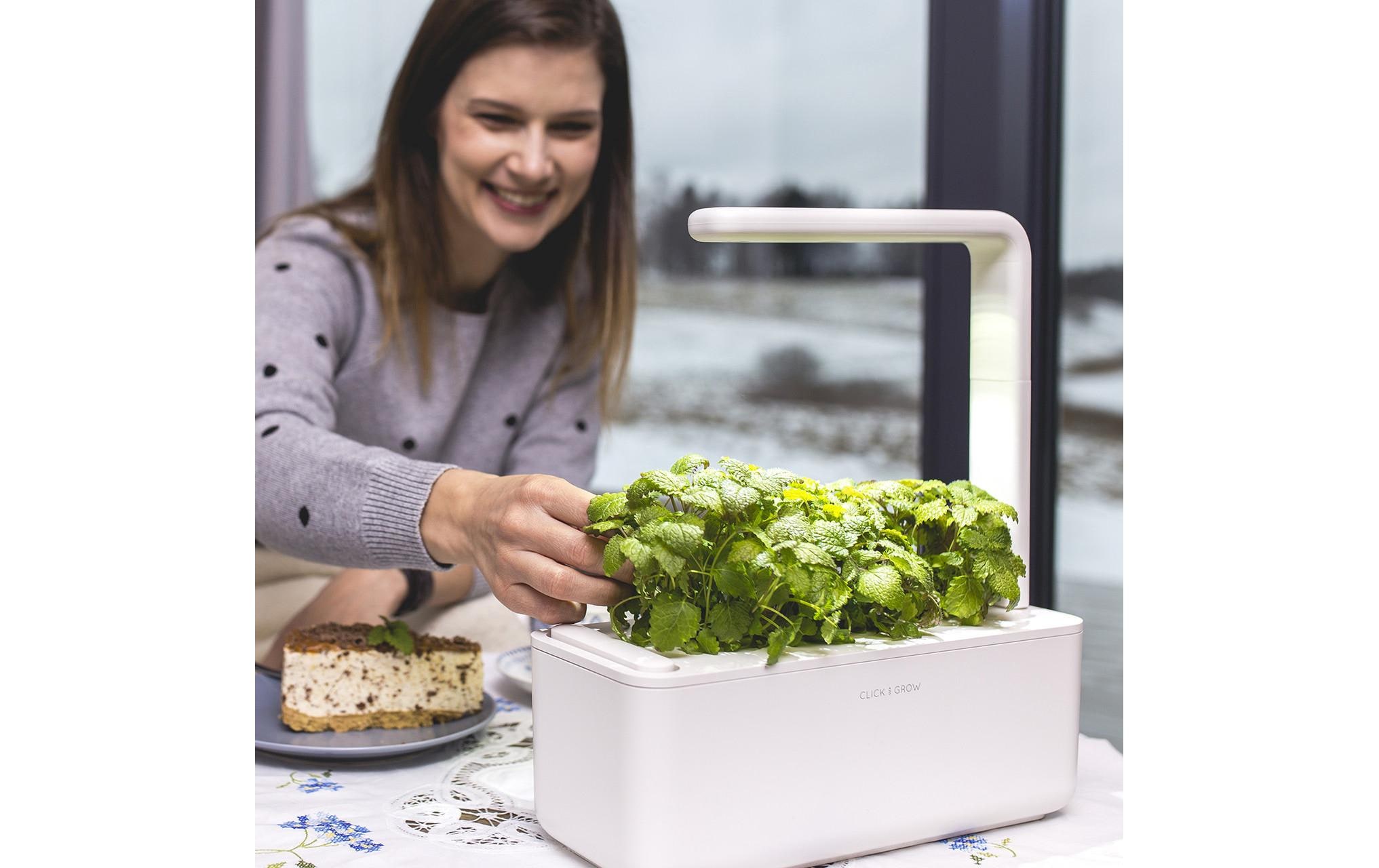 Click and Grow Kräutertopf »Smart Garden 3 Weiss«