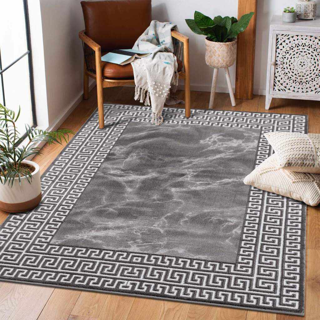 Carpet City Teppich »Chic«, rechteckig, Kurzflor, Bordüre, Weicher Flor,  ideal für Wohnzimmer & Schlafzimmer online bestellen | Jelmoli-Versand