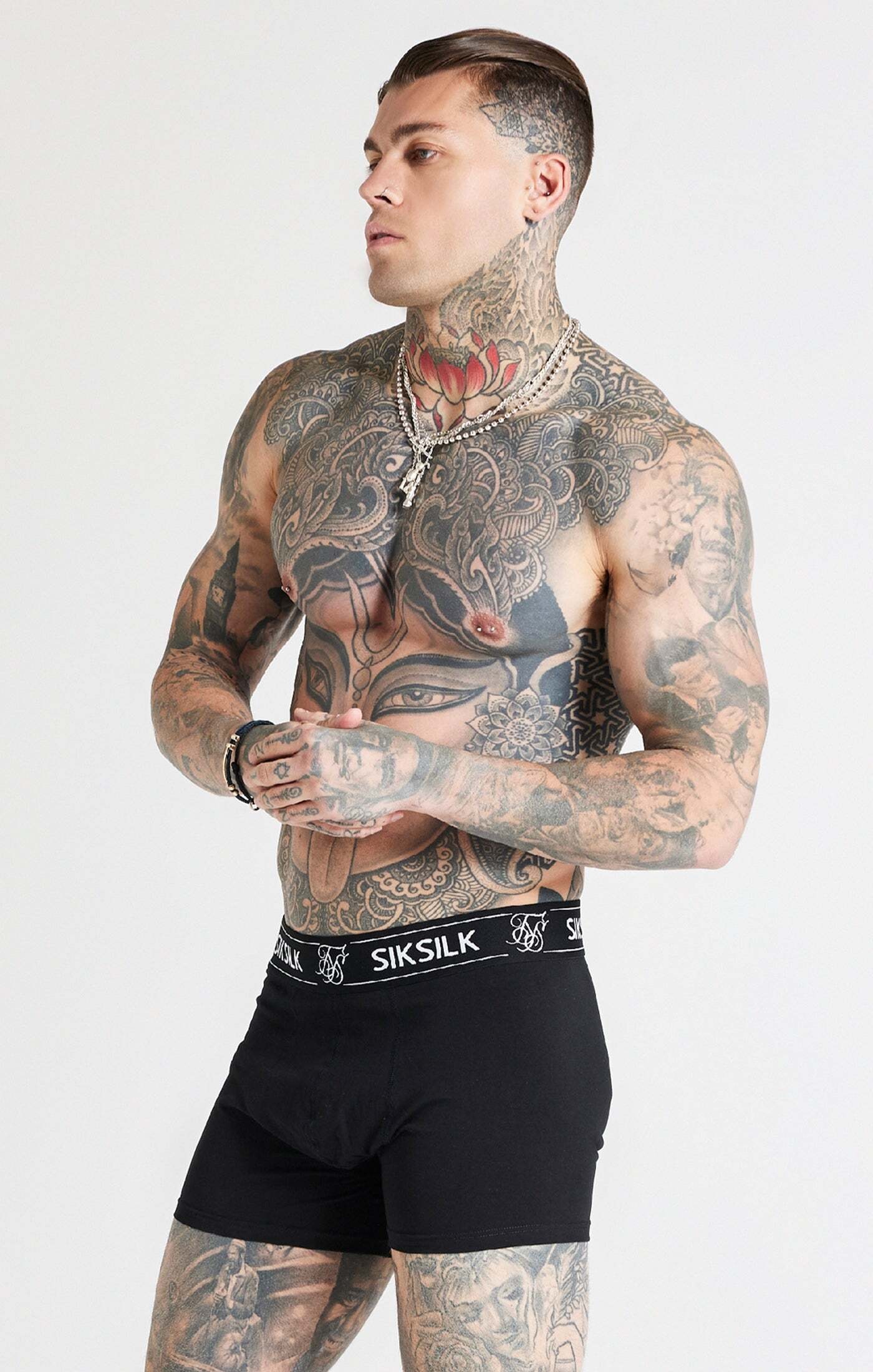 Siksilk Trunk »Siksilk Unterwäsche 3 Pack Boxer Shorts«