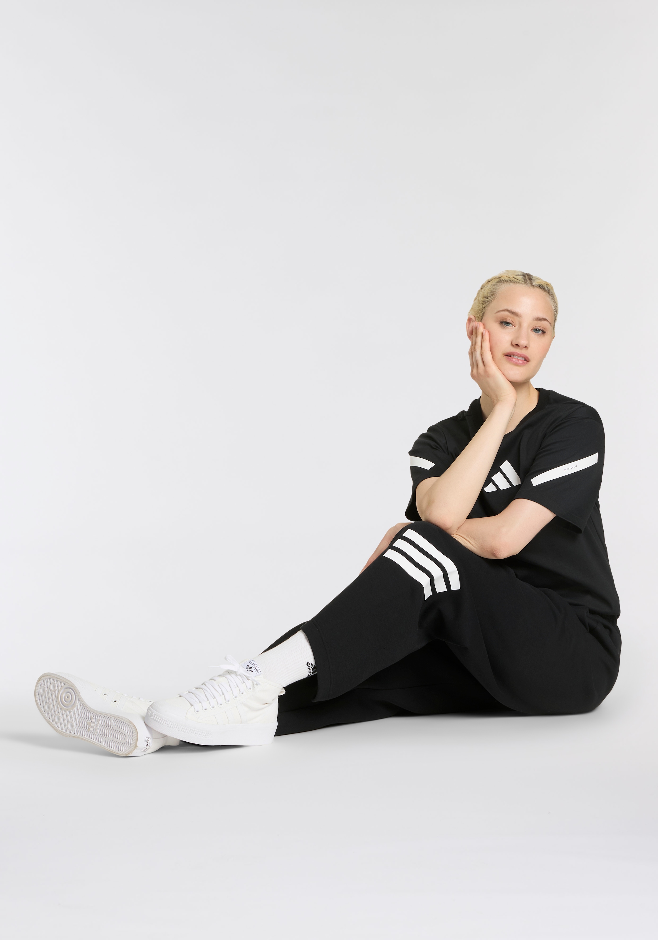 adidas Sportswear Sporthose »W FI 3S OH PT«, (1 tlg.)