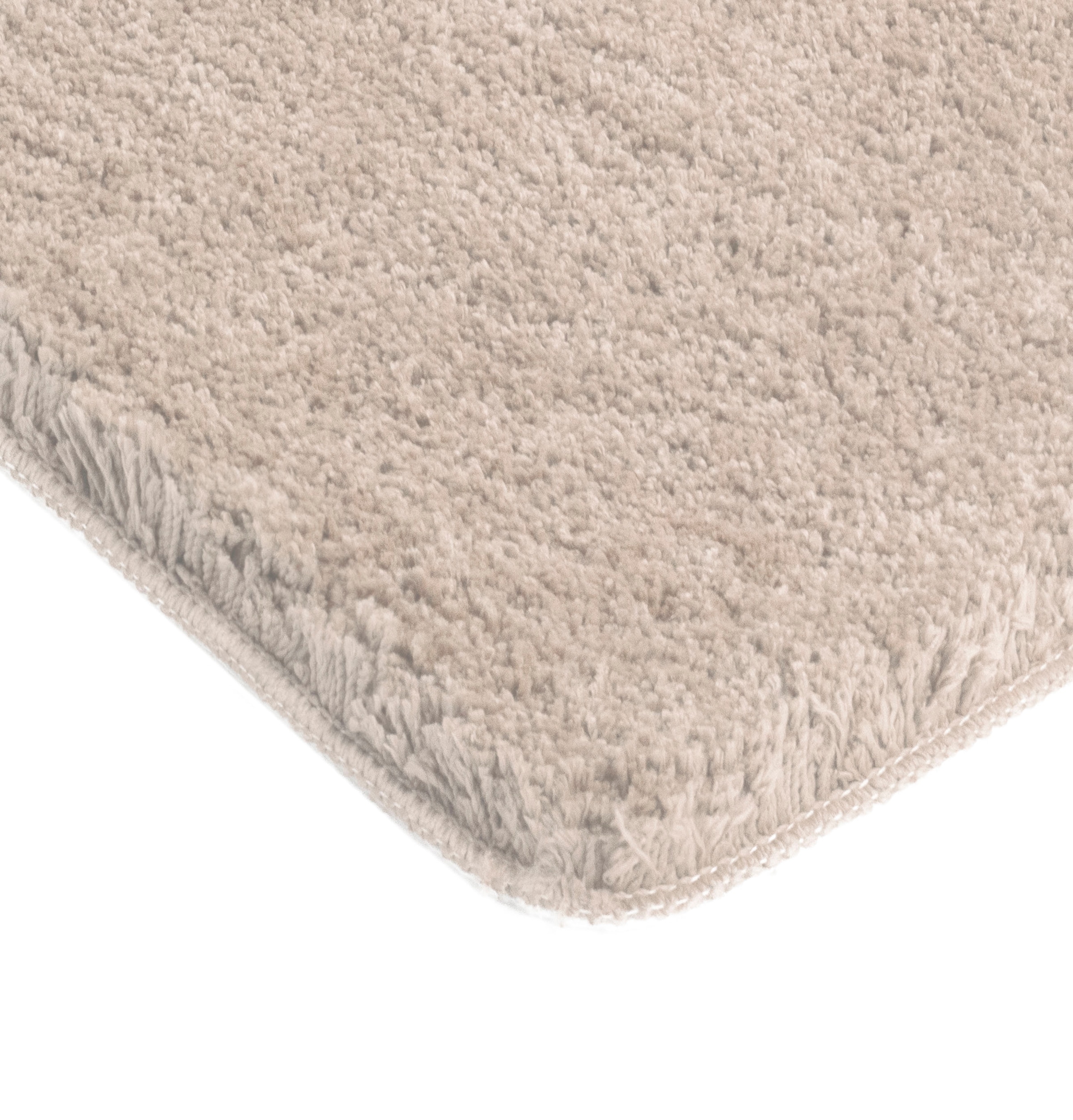my home Badematte »Sanremo, Badvorleger, Badezimmer Teppich, sehr weich«, rutschhemmend beschichtet, fussbodenheizungsgeeignet-schnell trocknend, Badteppich, unifarben, rechteckig, rund & als 3-tlg. Set erhältlich