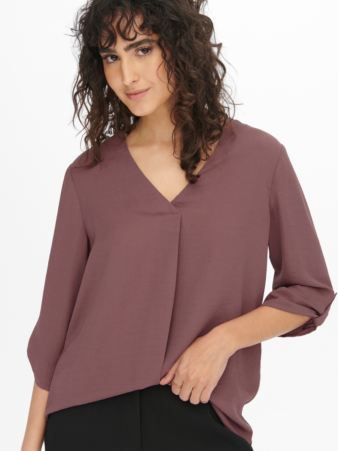 JDY Shirtbluse »JDYDIVYA LIFE 3/4 TOP WVN NOOS«