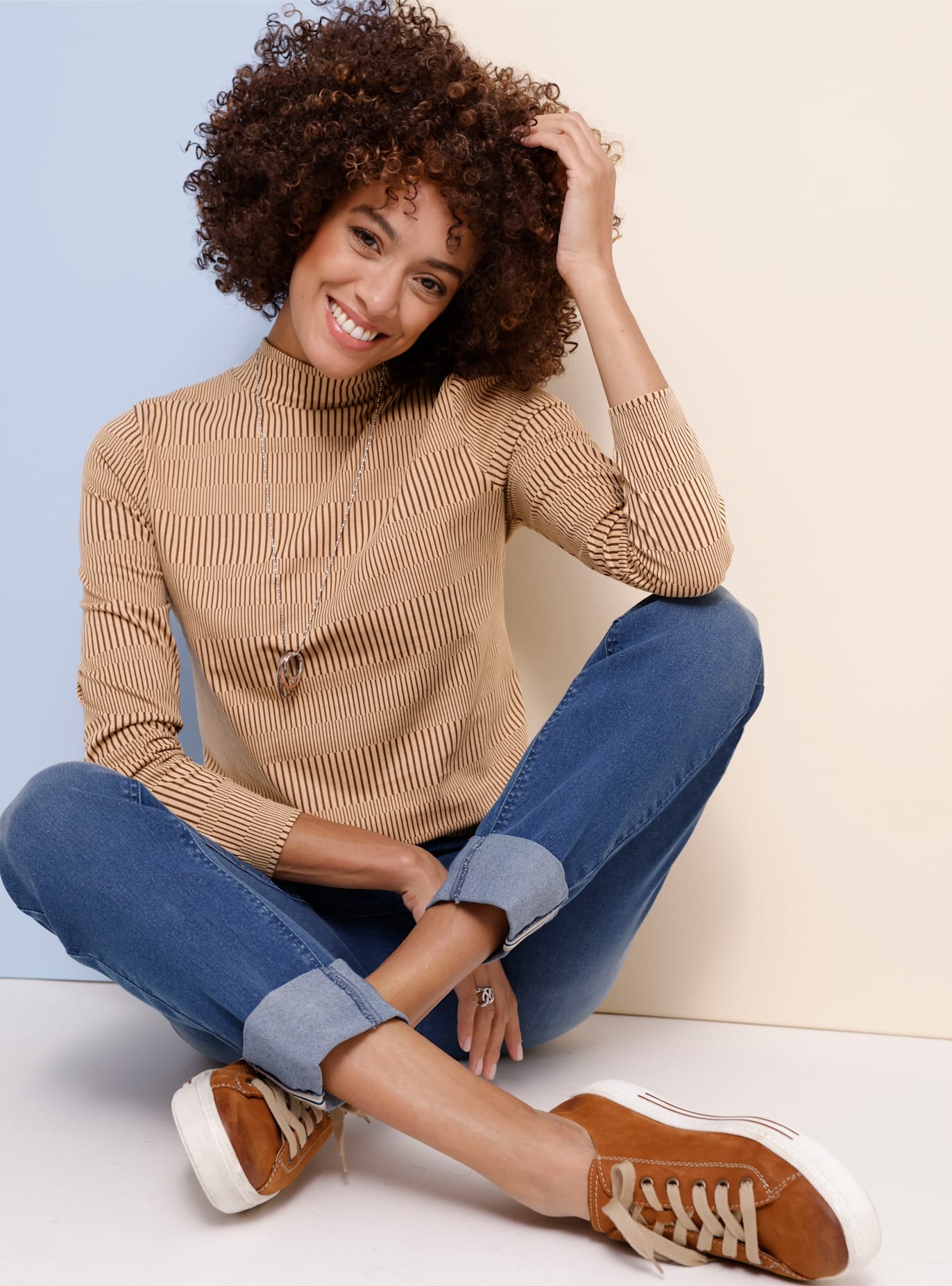 Classic Basics Stehkragenshirt »Stehkragen-Shirt« 1 Stk.