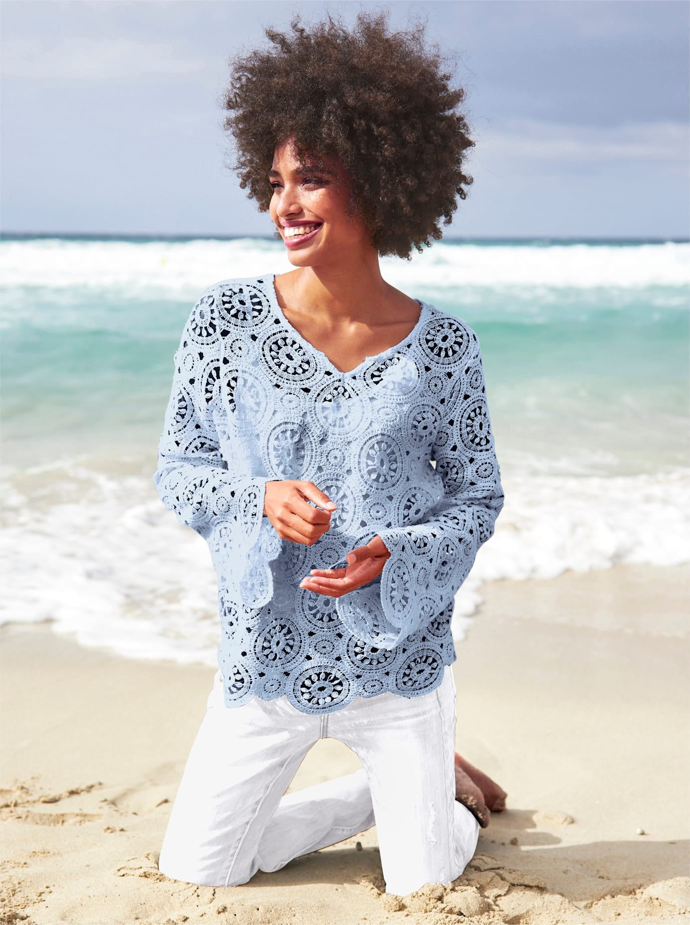 heine Spitzenshirt »Shirt« 1 Stk.
