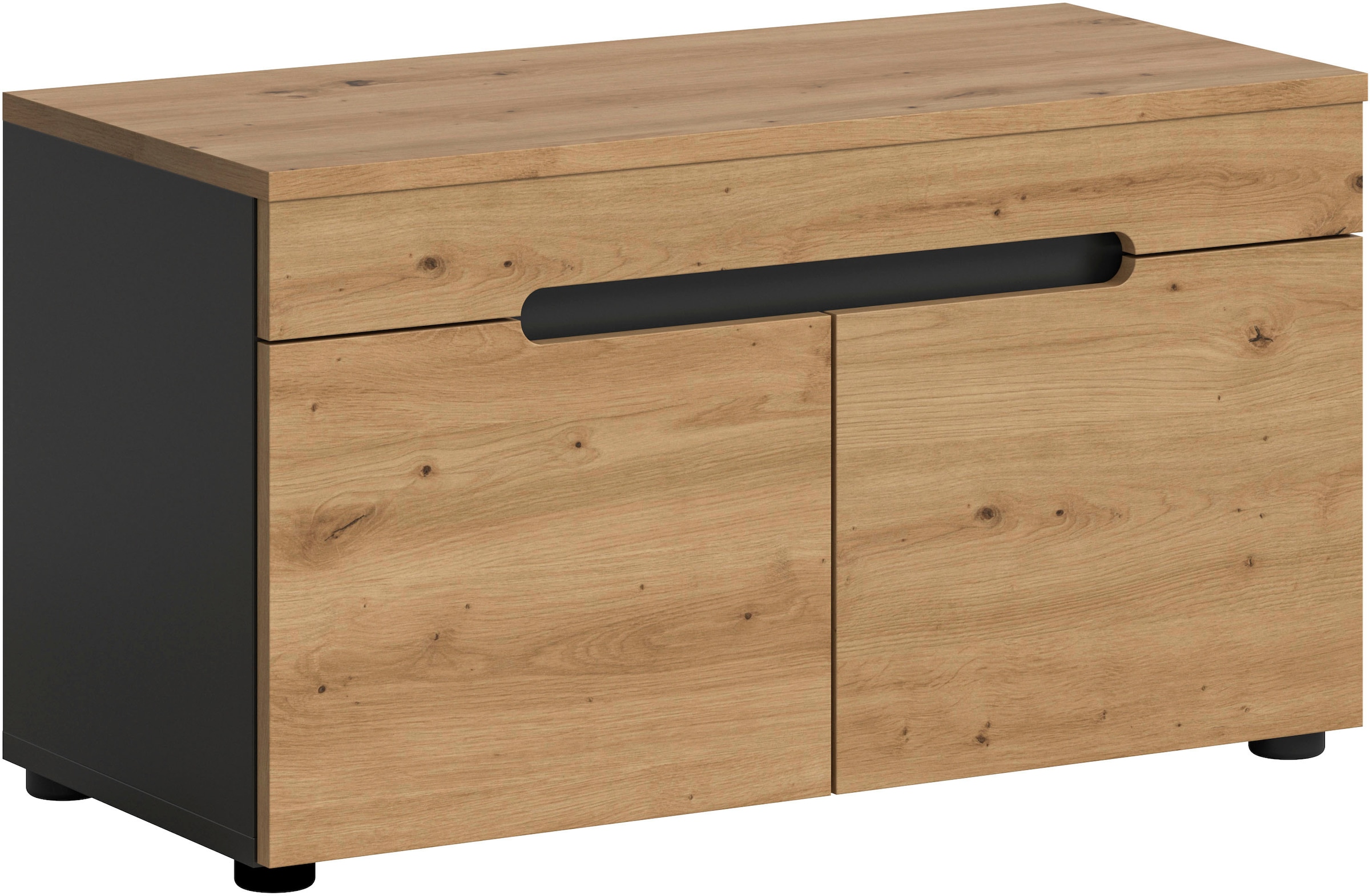 Home Affaire, Home affaire Sitzbank »REHAT, TOPSELLER!, Breite 80cm, 2 Türen, 2 Fächer« in verschiedenen Farben erhältlich, Garderobenbank, Flurbank, 