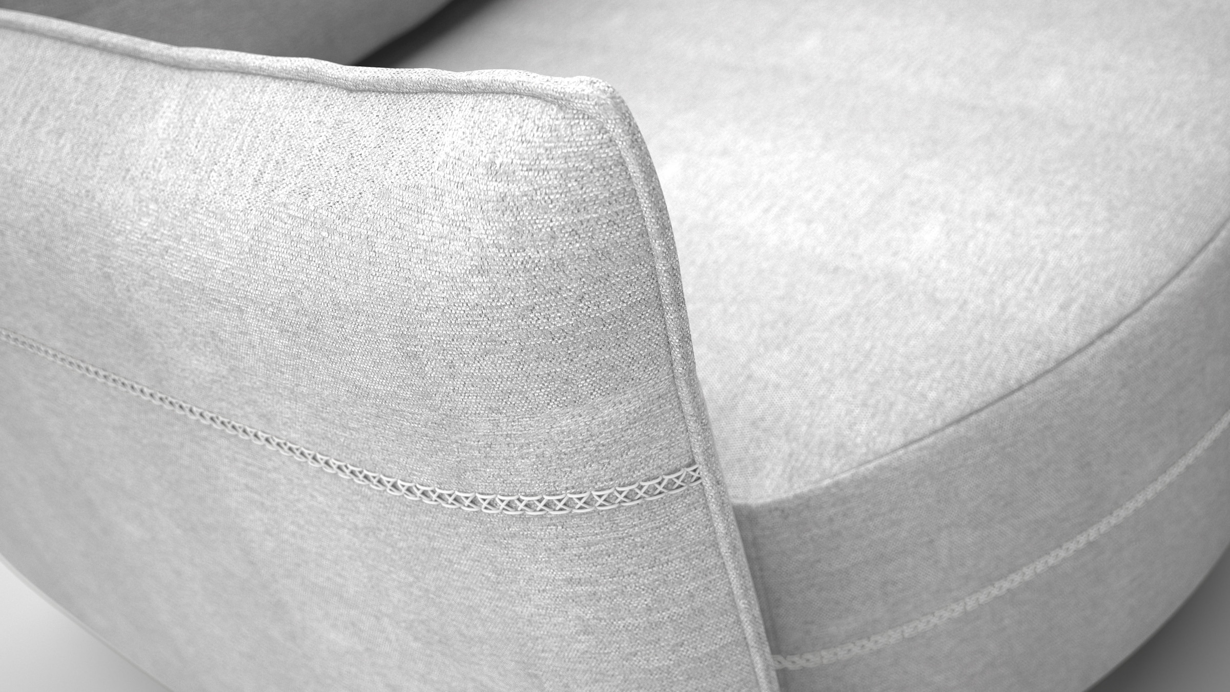 exxpo - sofa fashion Loungesofa »Ortis mit toller Kontrastnaht, Solitärmöbel, bequem, schmale Armlehne«, Schlafsofa mit Bettfunktion und Bettkasten, komfortabler Federkern