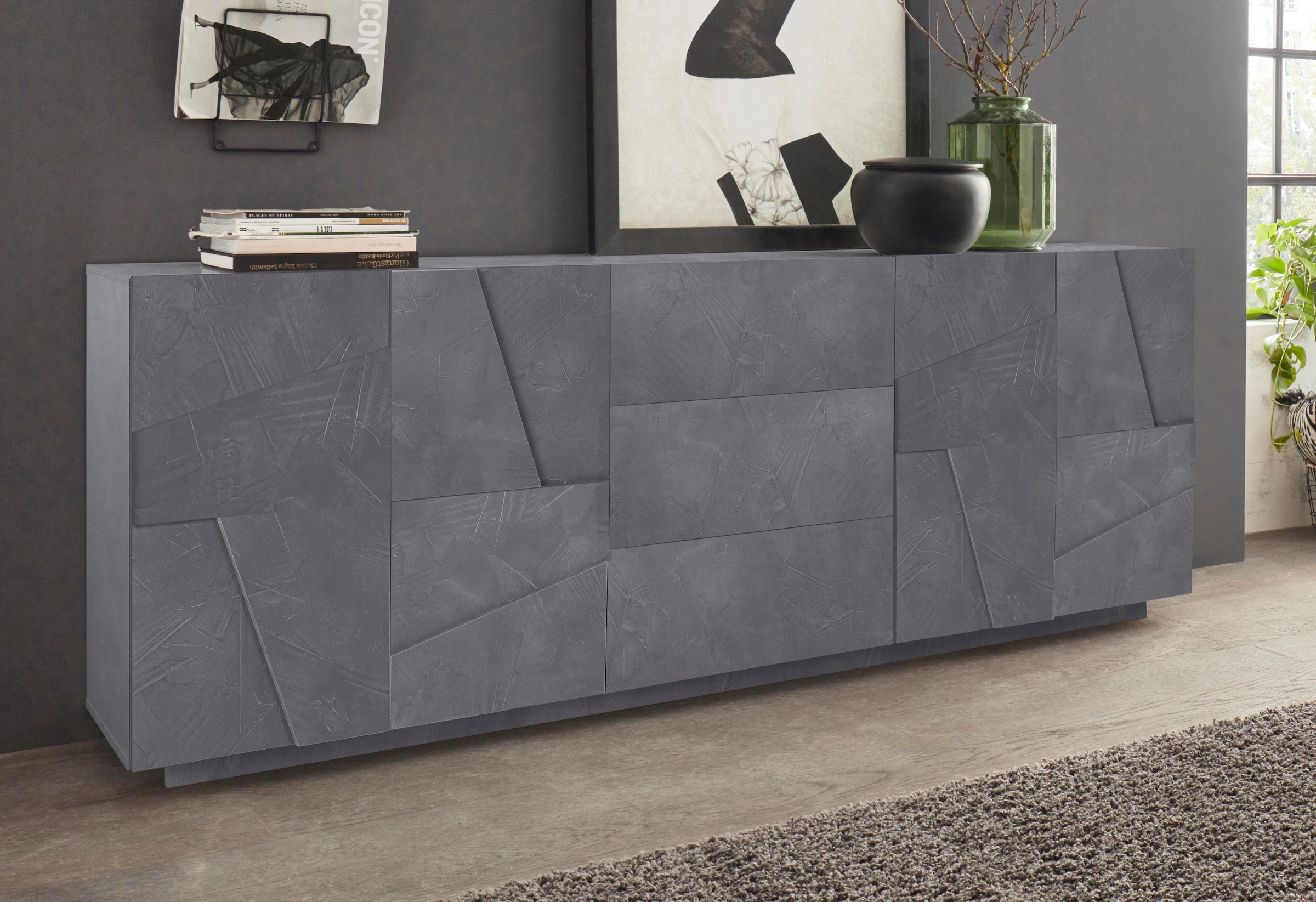 INOSIGN Sideboard »PING«, Breite 224 cm
