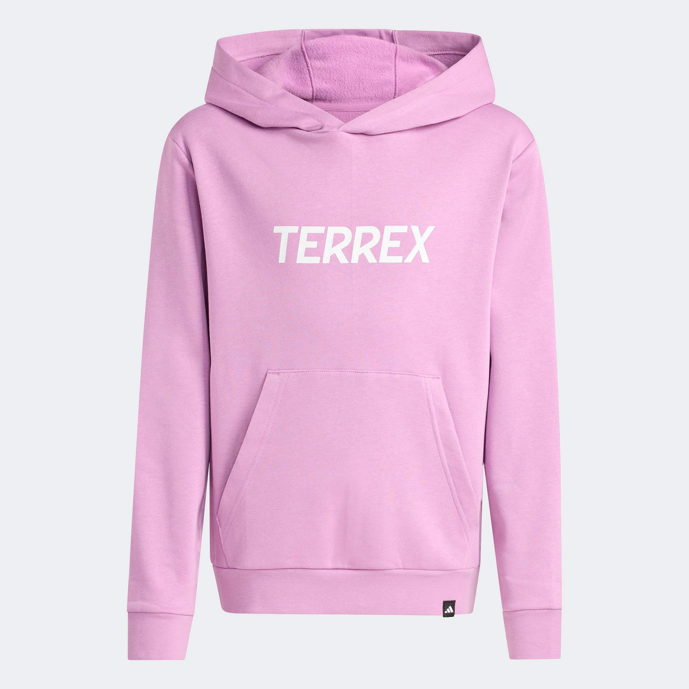 Adidas Terrex, Unisex, adidas TERREX Kapuzensweatshirt »K MT LOGO HD«, preloved lila, 176
