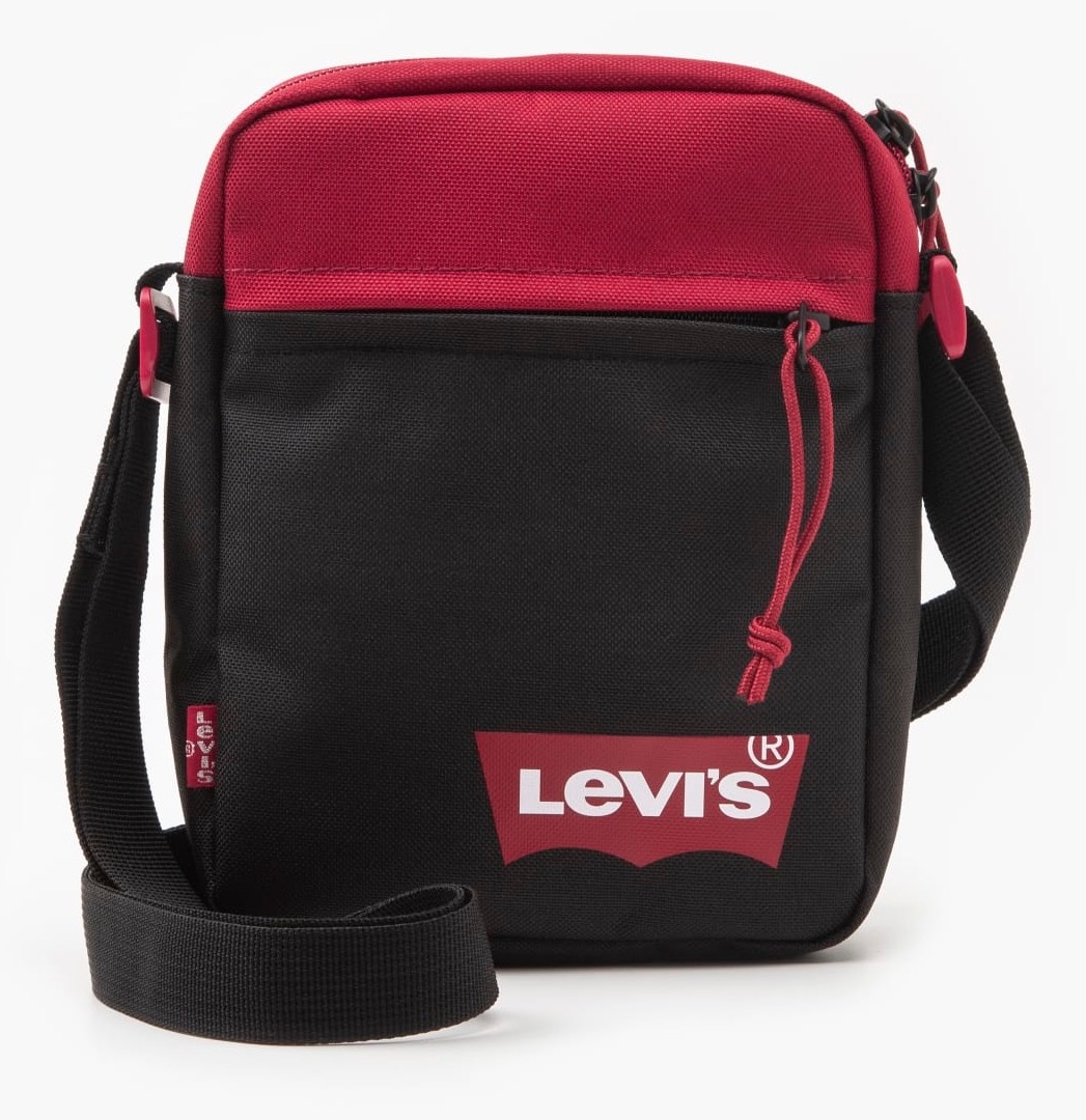 Levi's® Umhängetasche »MINI CROSSBODY SOLID (RED BATWING)« modische Mini Bag Schultertasche