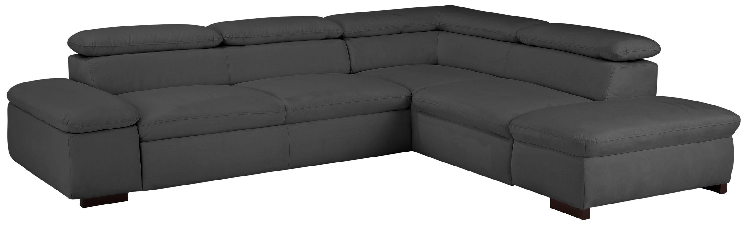 Home affaire Ecksofa »Alberto L-Form«, mit Kopfteilverstellung, wahlweise mit Bettfunktion