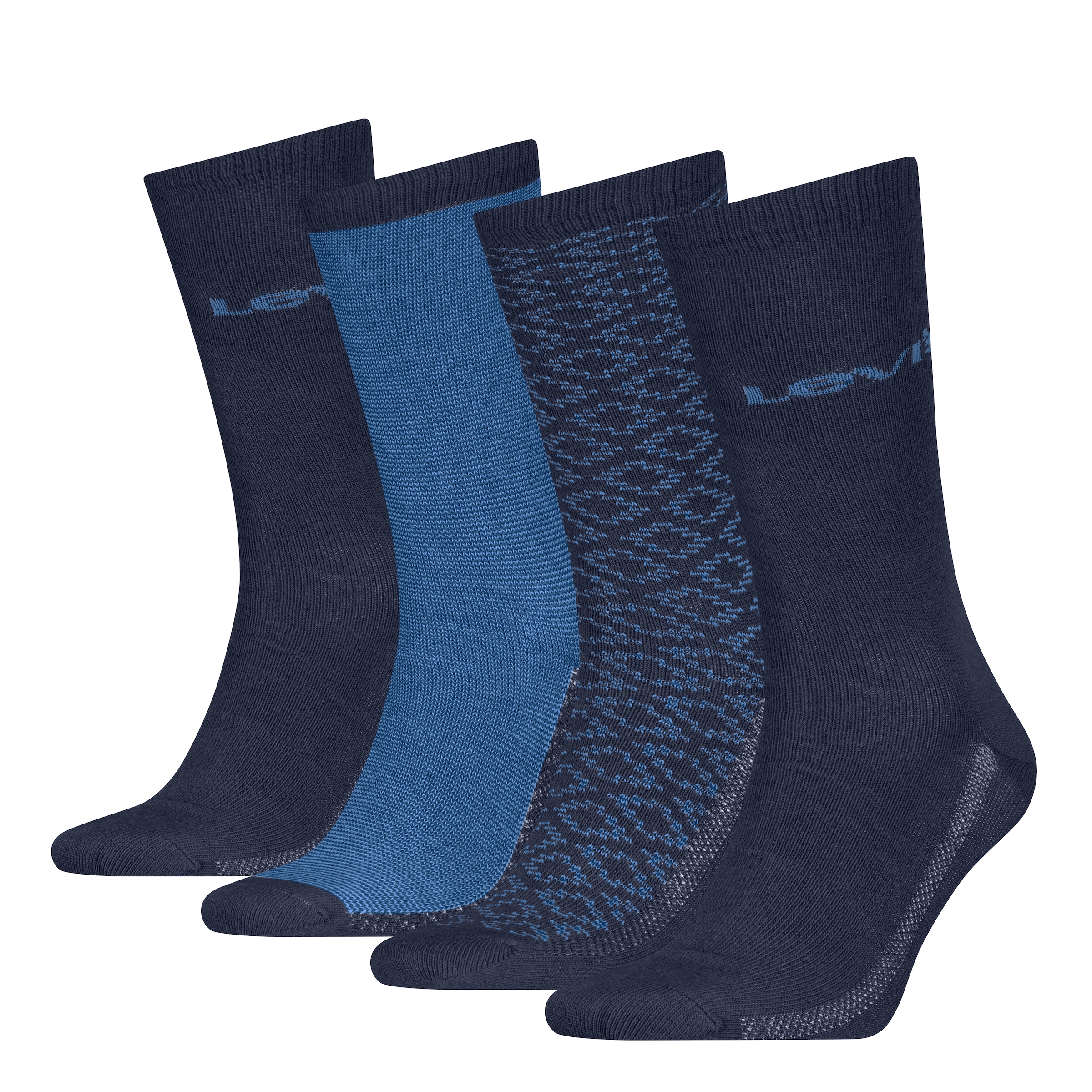 Levi's® Socken »LEVIS REG CUT LOSANGE GIFTBOX 4P« 4er Pack