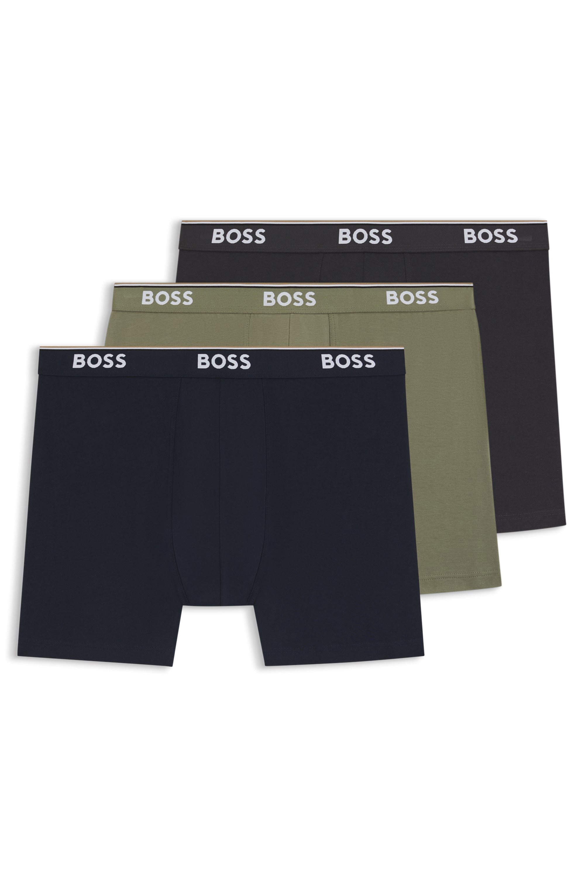 BOSS Boxershorts »BoxerBrLong 3P Power«
