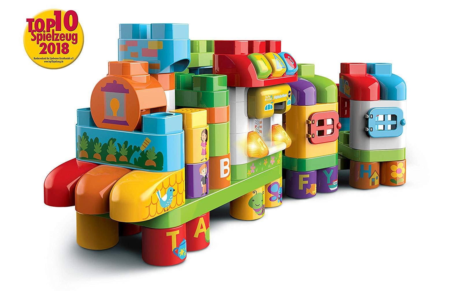 Vtech® Konstruktions-Spielset »Alphabethaus«