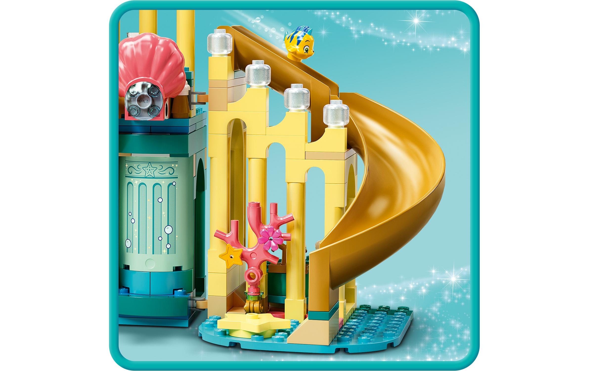 LEGO® Spielbausteine »LEGO Disney Princess Arielles Unte«, (498 St.)