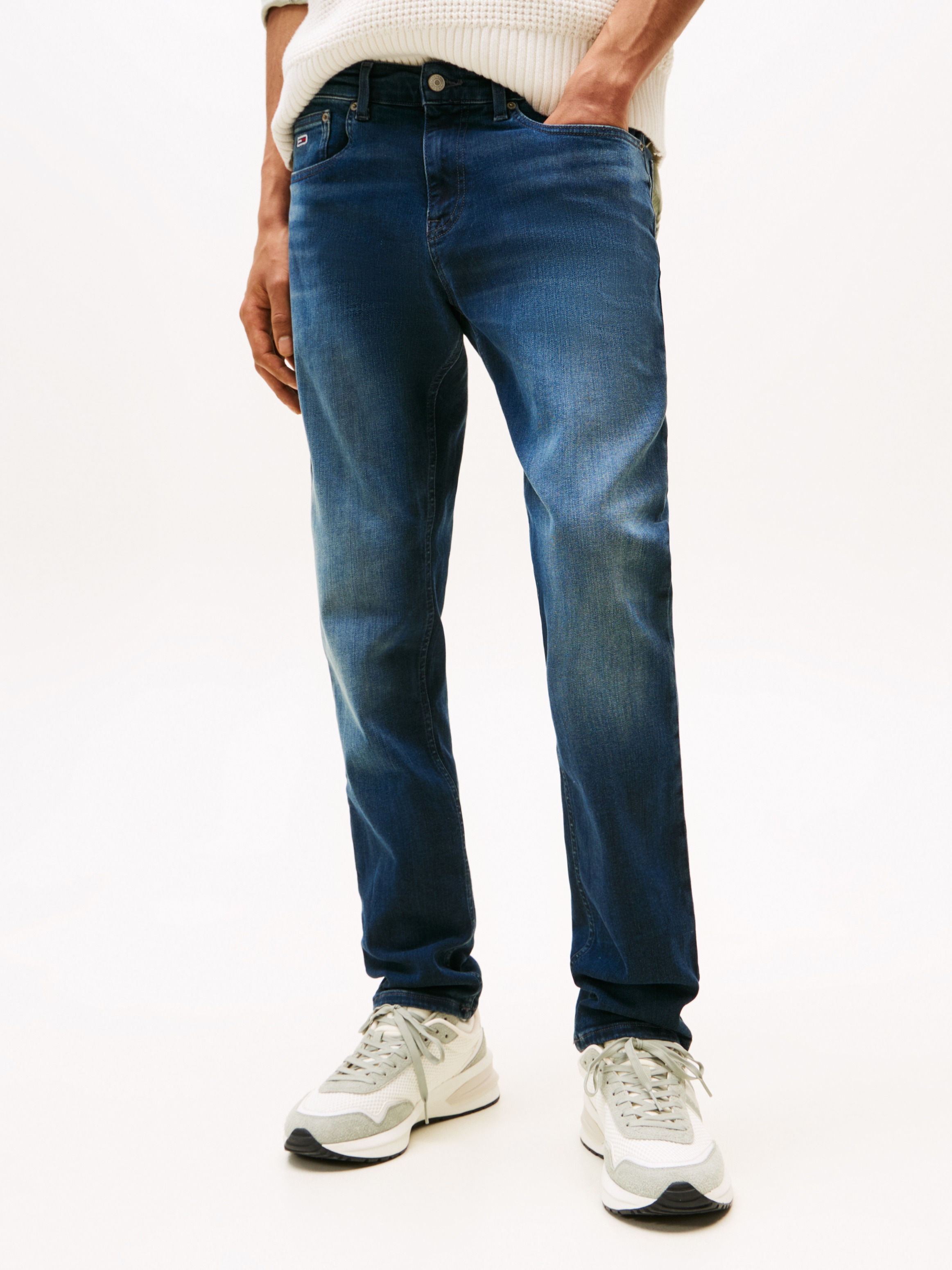 Tommy Jeans Slim-fit-Jeans »Scanton Slim« Slim‑Fit‑Jeans mit mittlerer Leibhöhe, 5‑Pocket‑Design