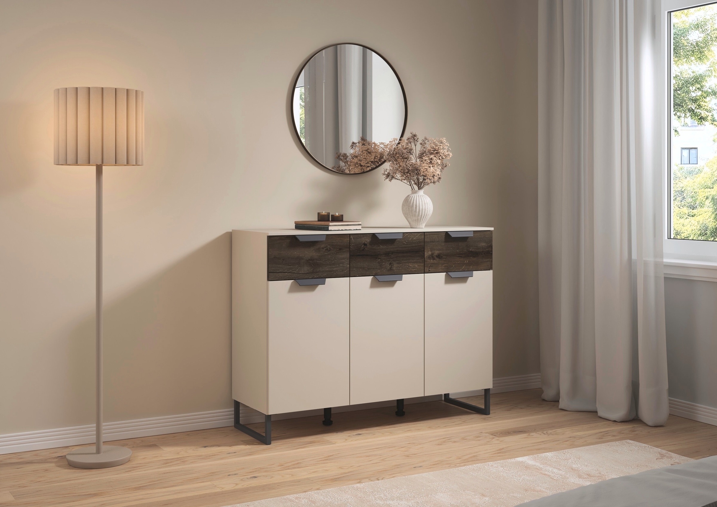 rauch Kommode »Barea« - 120x42x92cm - beige -