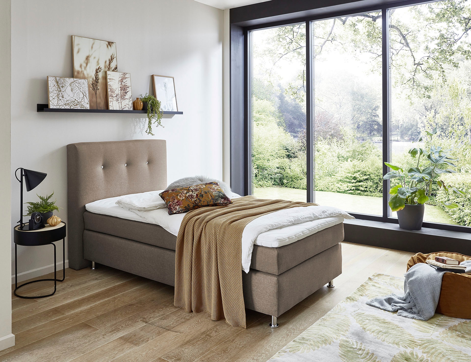 Westfalia Schlafkomfort Boxspringbett, mit Topper