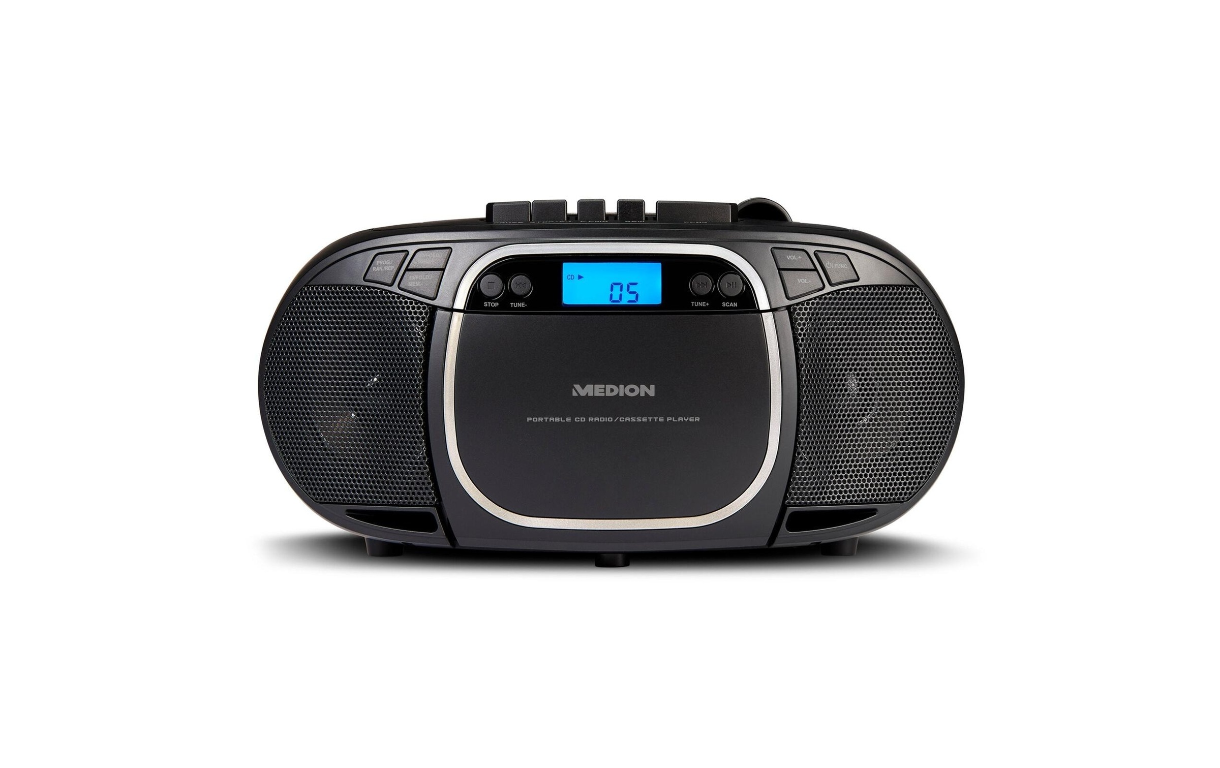 Medion® CD-Radiorecorder »LIFE E66476 Schwarz«