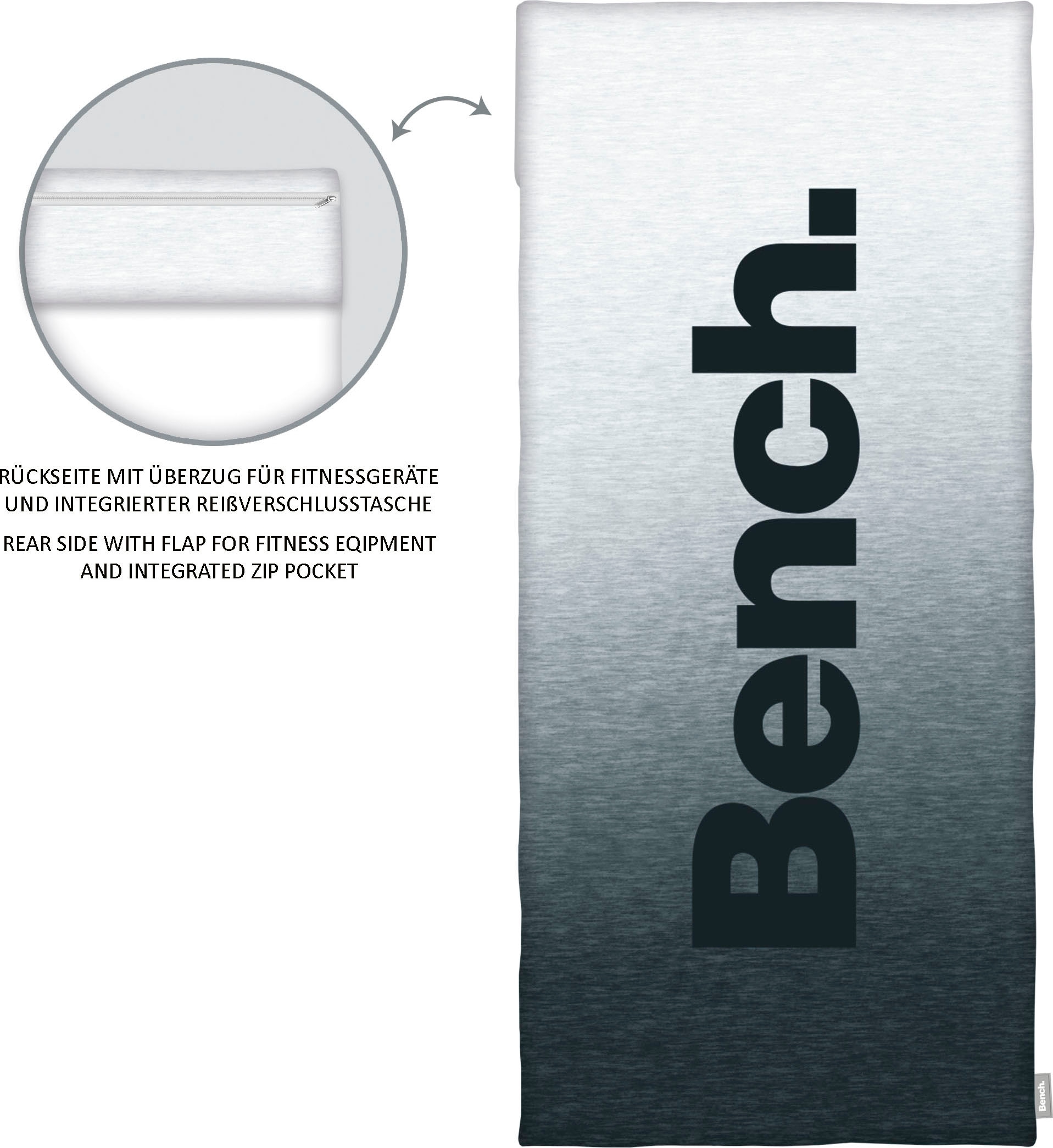 Bench. Sporthandtuch »Bench«, (1 St.), Bench Fitnesstuch / Sports Towel mit  Überschlag & Tasche, 50x110 cm online kaufen | Jelmoli-Versand