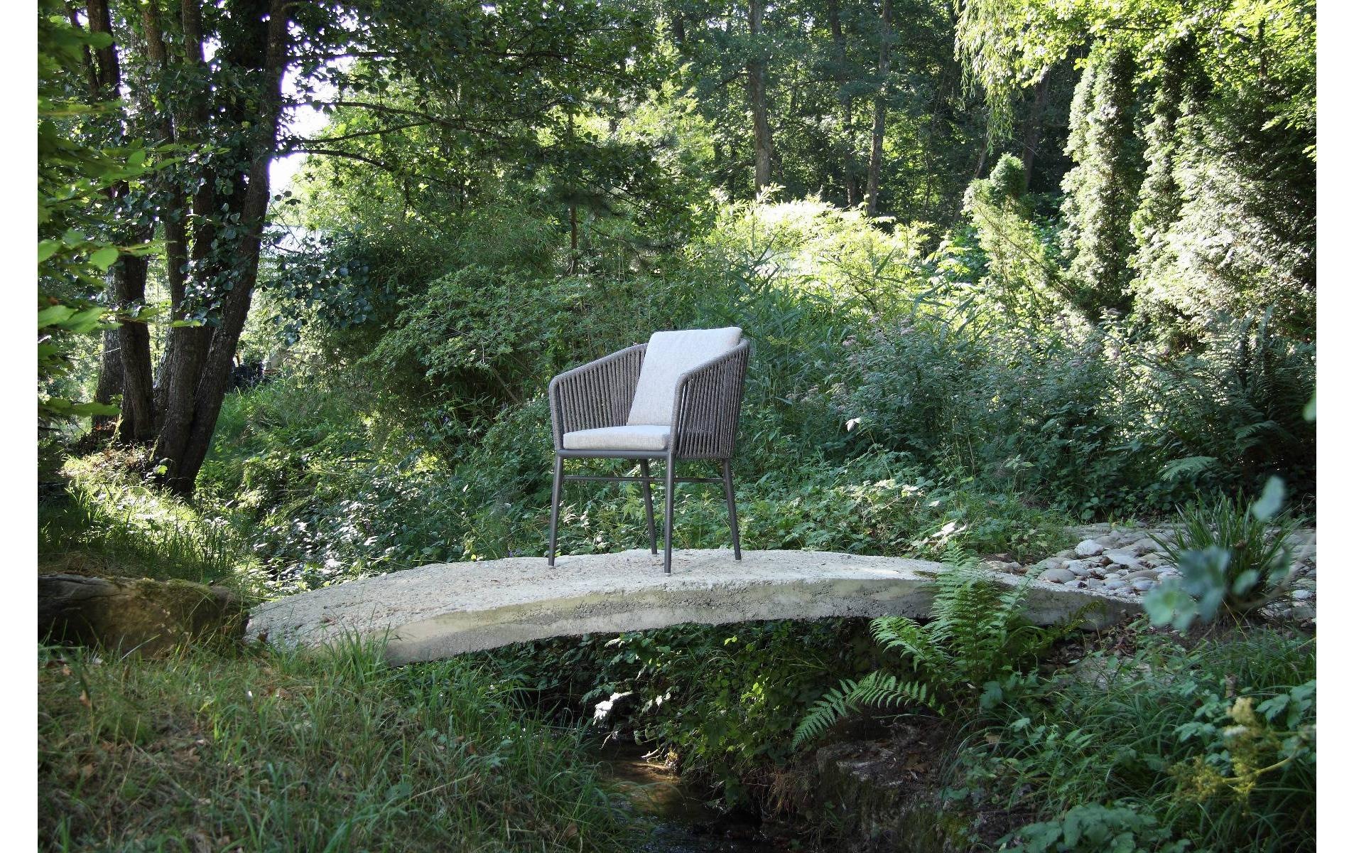 acamp Gartenstuhl »Manhattan grau«