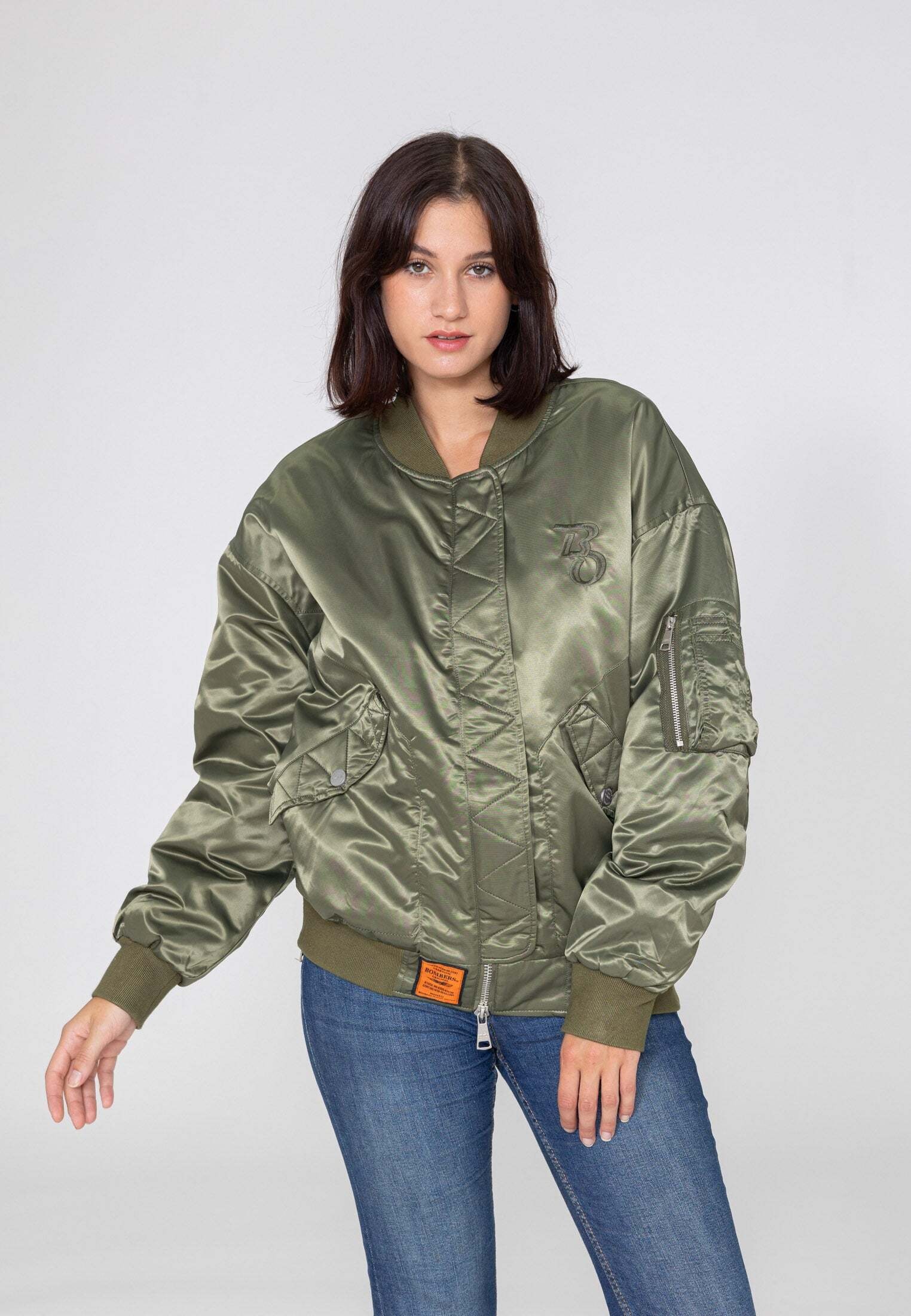 Bombers Original Bomberjacke »Bombers Original Bomberjacke Wavy U«